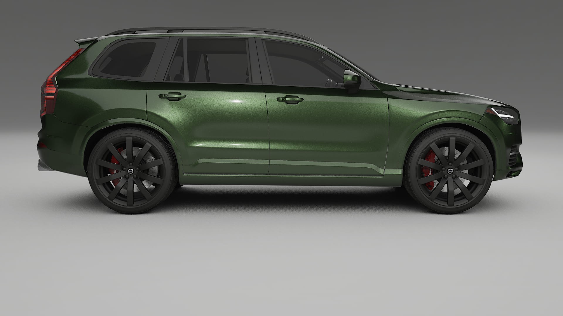 Volvo XC90 SPA TPU Lackskyddsfilm | LAGOON Färgskiftande PPF – Komplett Förskuret Kit