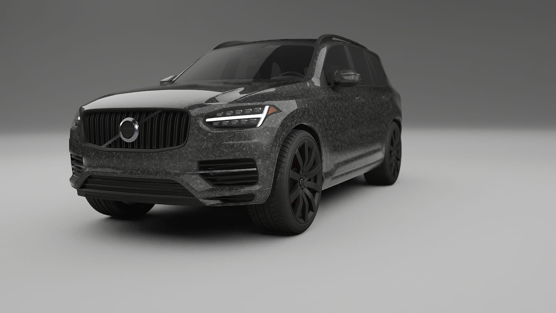 Volvo XC90 SPA TPU Lackskyddsfilm | FORGED S Färgskiftande PPF – Komplett Förskuret Kit