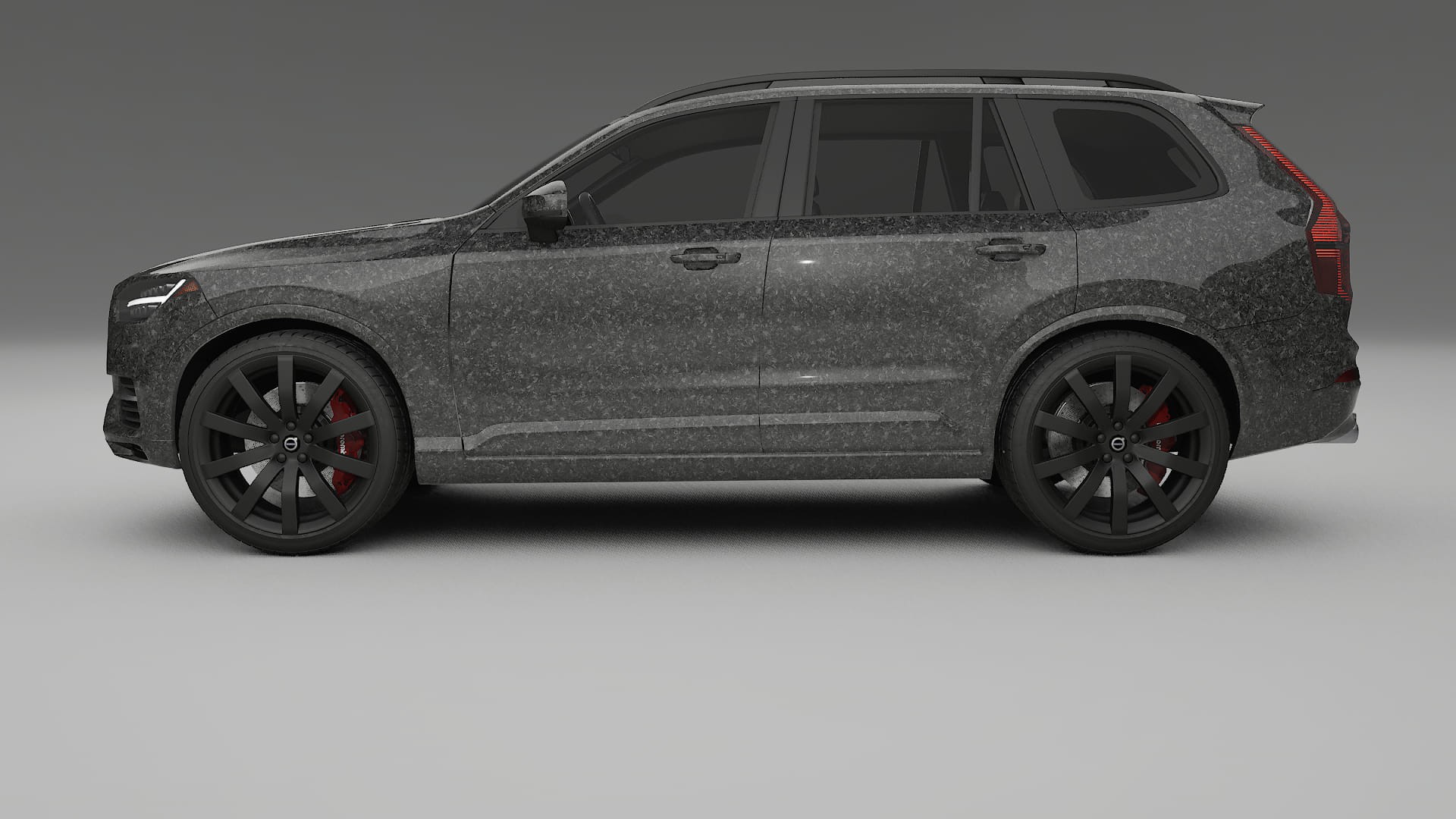 Volvo XC90 SPA TPU Lackskyddsfilm | FORGED S Färgskiftande PPF – Komplett Förskuret Kit