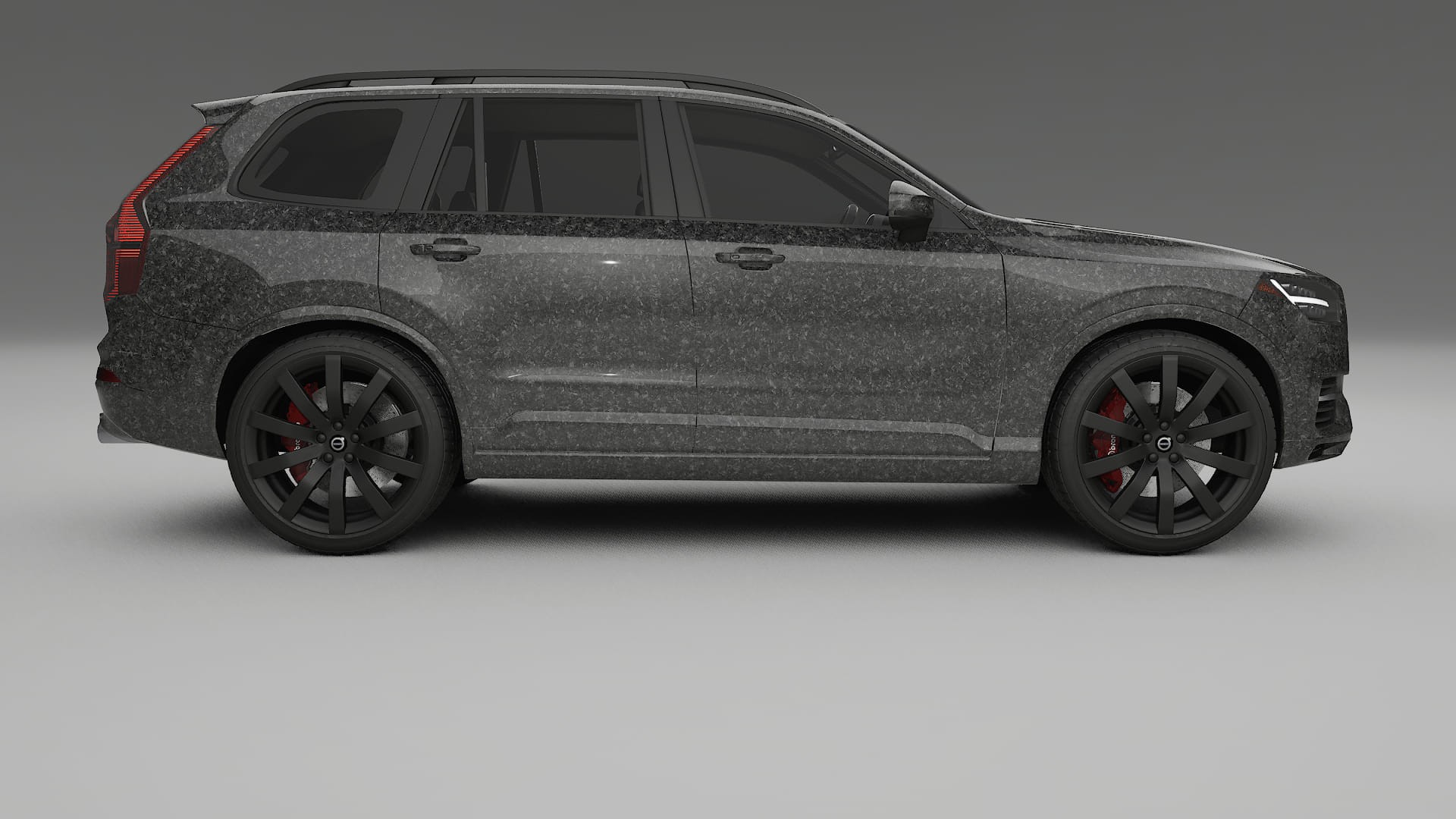 Volvo XC90 SPA TPU Lackskyddsfilm | FORGED S Färgskiftande PPF – Komplett Förskuret Kit