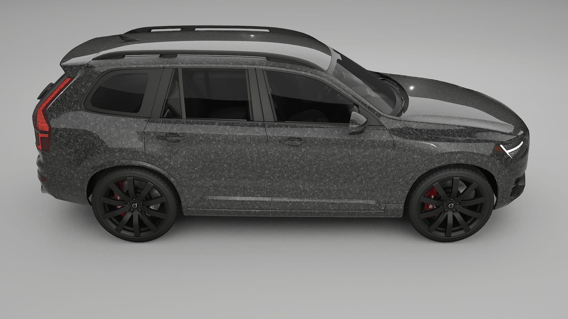 Volvo XC90 SPA TPU Lackskyddsfilm | FORGED S Färgskiftande PPF – Komplett Förskuret Kit