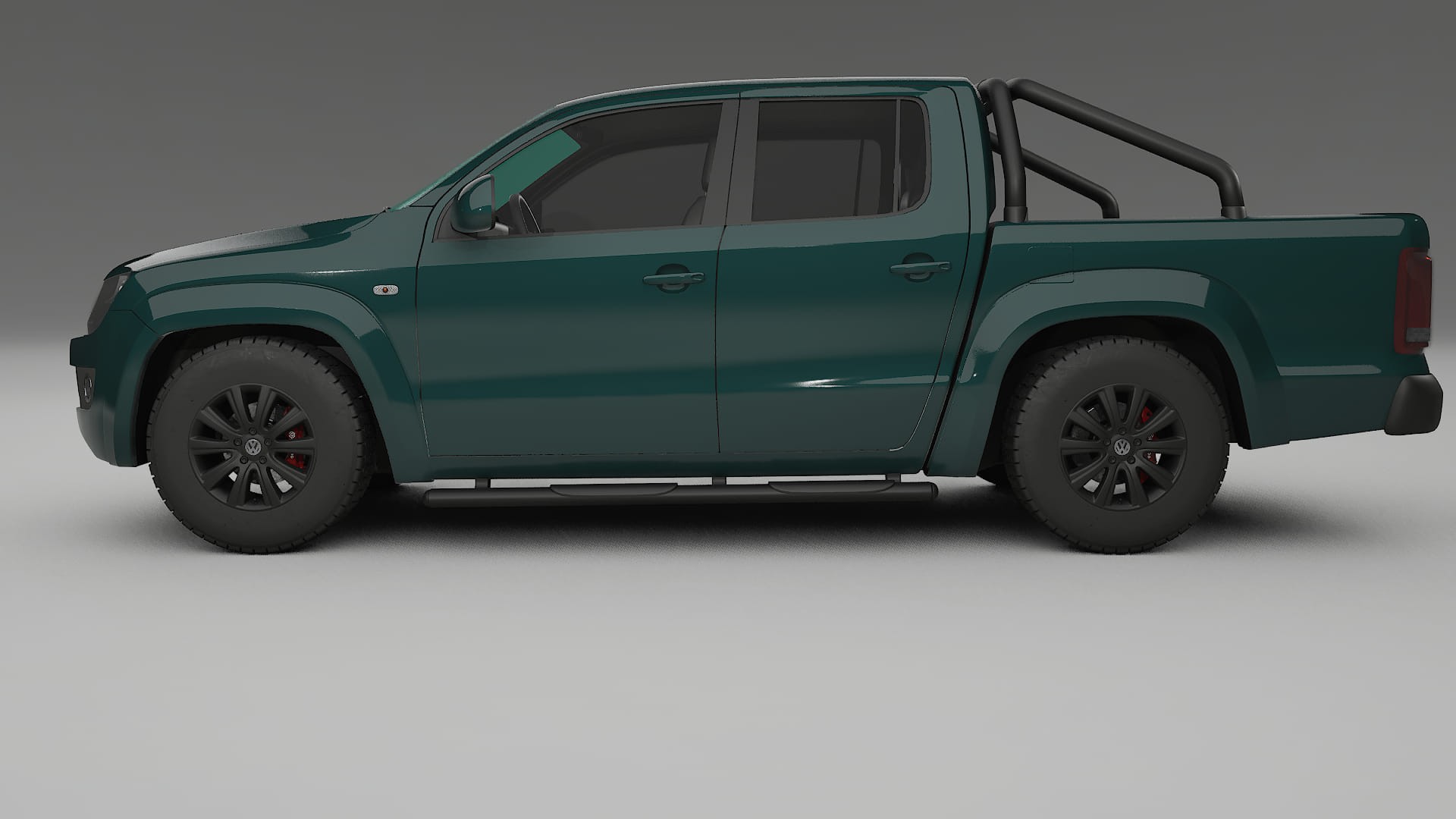 VW Amarok 2H TPU Lackskyddsfilm | INFERNO Färgskiftande PPF – Komplett Förskuret Kit