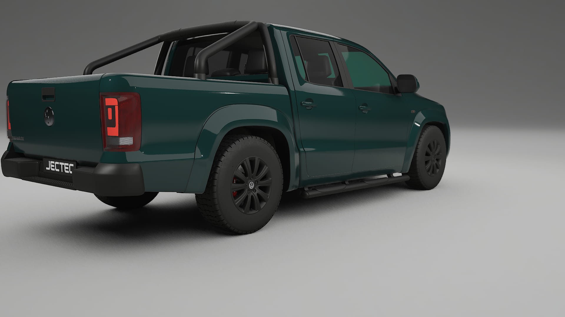 VW Amarok 2H TPU Lackskyddsfilm | INFERNO Färgskiftande PPF – Komplett Förskuret Kit