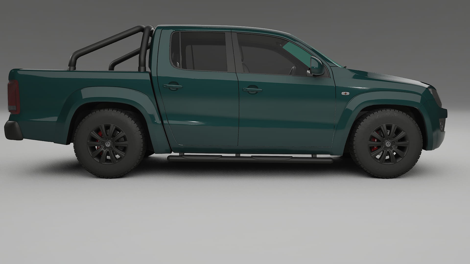 VW Amarok 2H TPU Lackskyddsfilm | INFERNO Färgskiftande PPF – Komplett Förskuret Kit