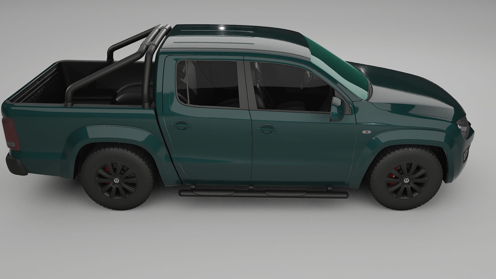 VW Amarok 2H TPU Lackskyddsfilm | INFERNO Färgskiftande PPF – Komplett Förskuret Kit