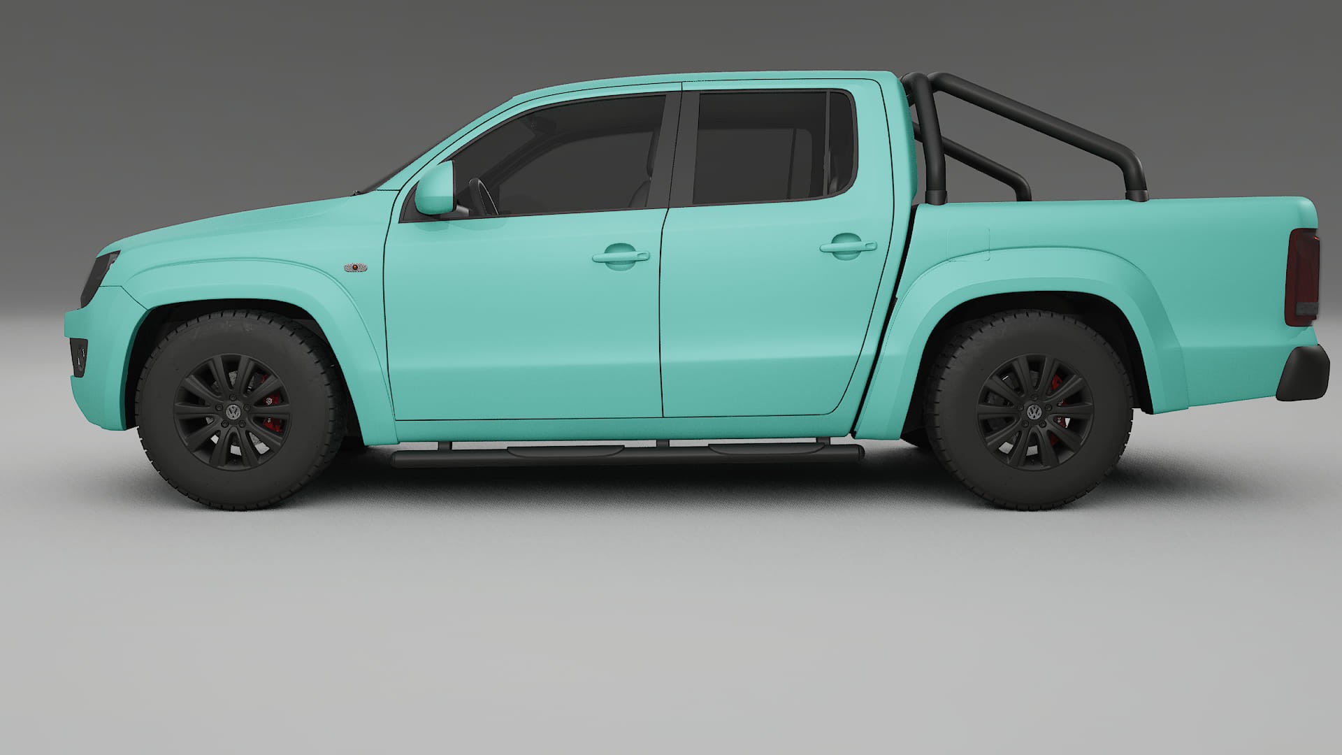 VW Amarok 2H TPU Lackskyddsfilm | FROST Färgskiftande PPF – Komplett Förskuret Kit
