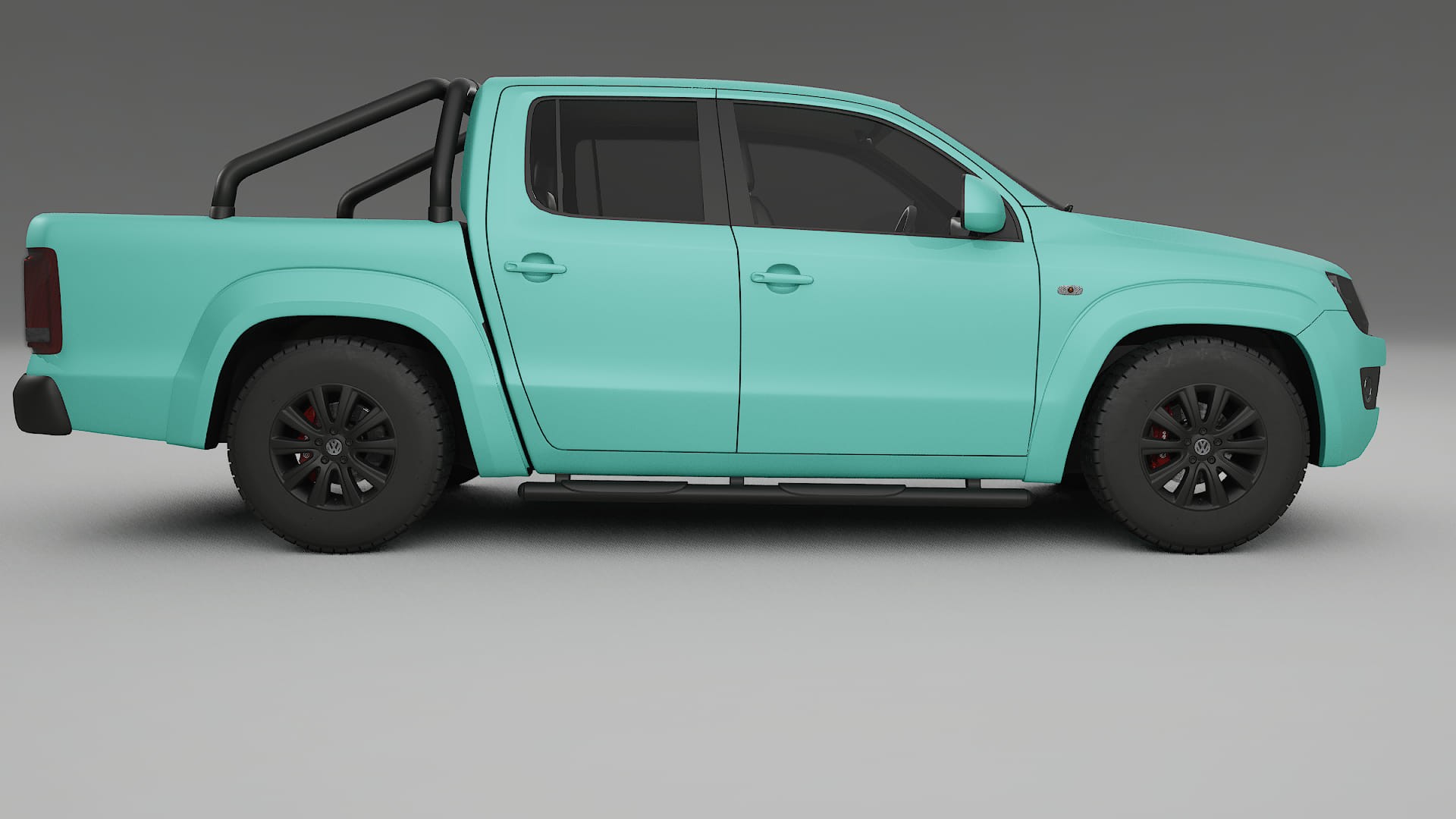 VW Amarok 2H TPU Lackskyddsfilm | FROST Färgskiftande PPF – Komplett Förskuret Kit