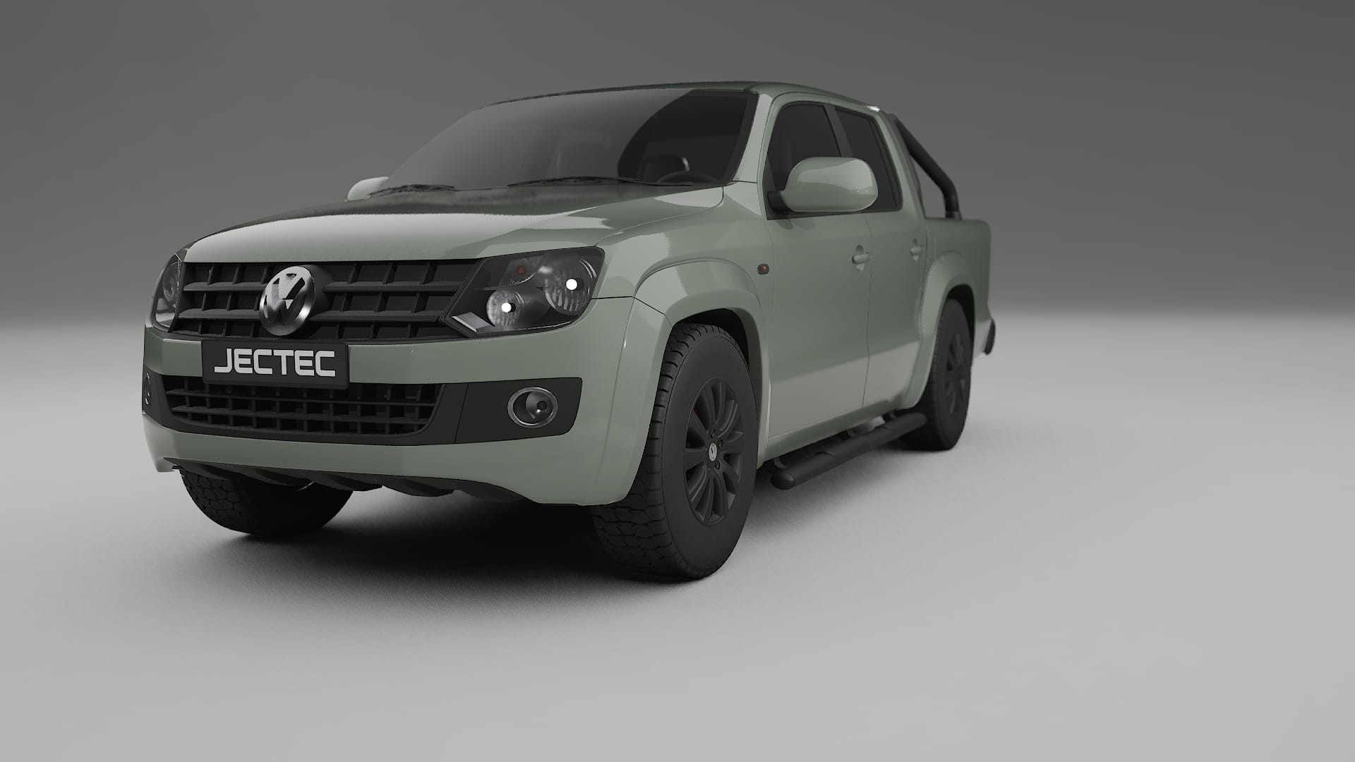 VW Amarok 2H TPU Lackskyddsfilm | SLATE Färgskiftande PPF – Komplett Förskuret Kit