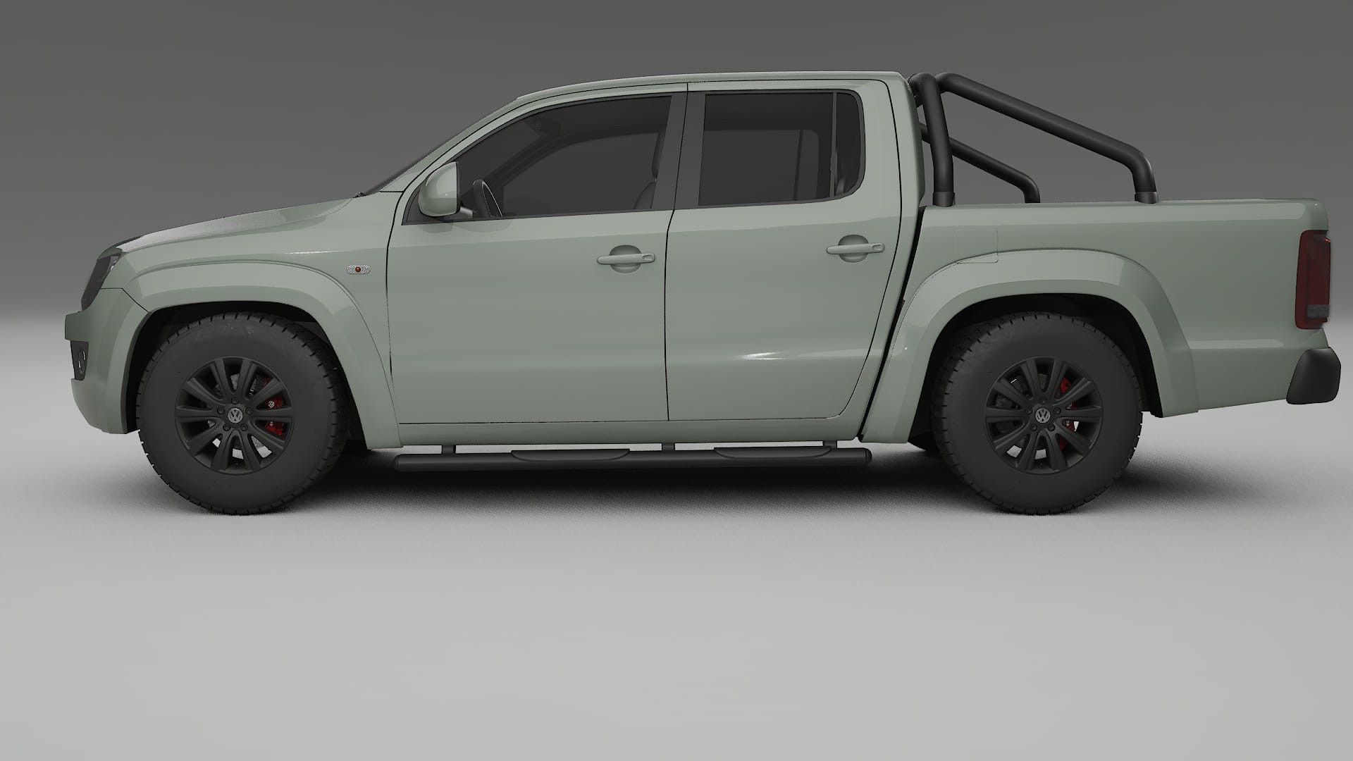VW Amarok 2H TPU Lackskyddsfilm | SLATE Färgskiftande PPF – Komplett Förskuret Kit