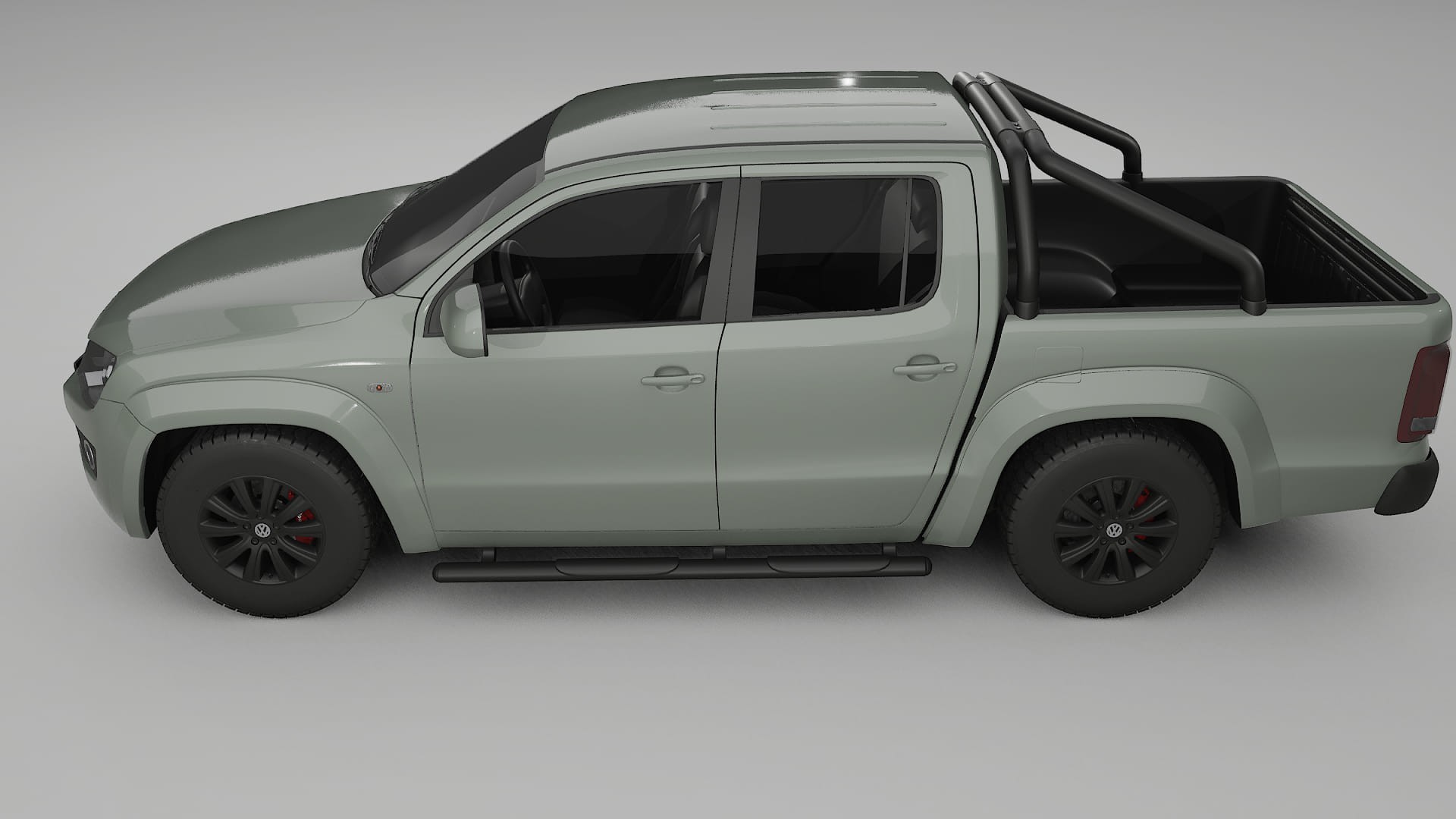 VW Amarok 2H TPU Lackskyddsfilm | SLATE Färgskiftande PPF – Komplett Förskuret Kit