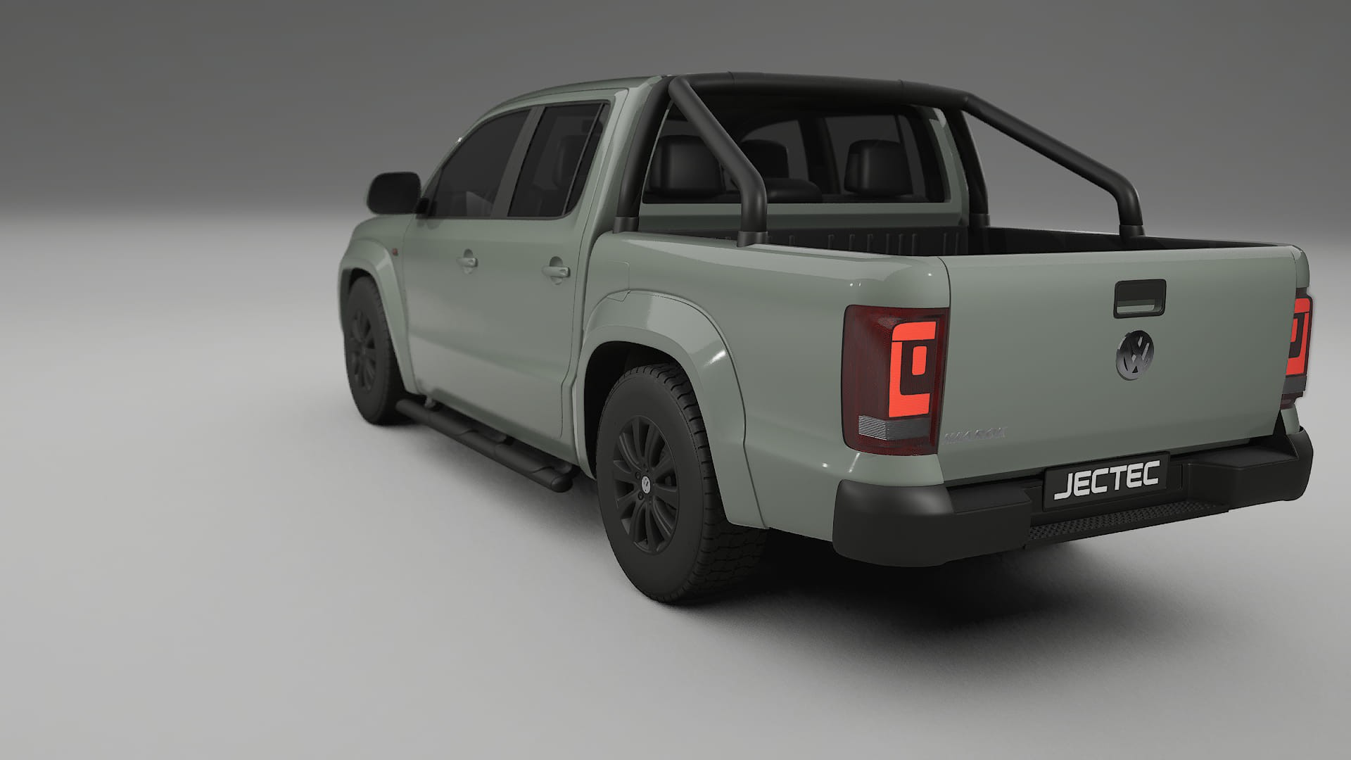 VW Amarok 2H TPU Lackskyddsfilm | SLATE Färgskiftande PPF – Komplett Förskuret Kit