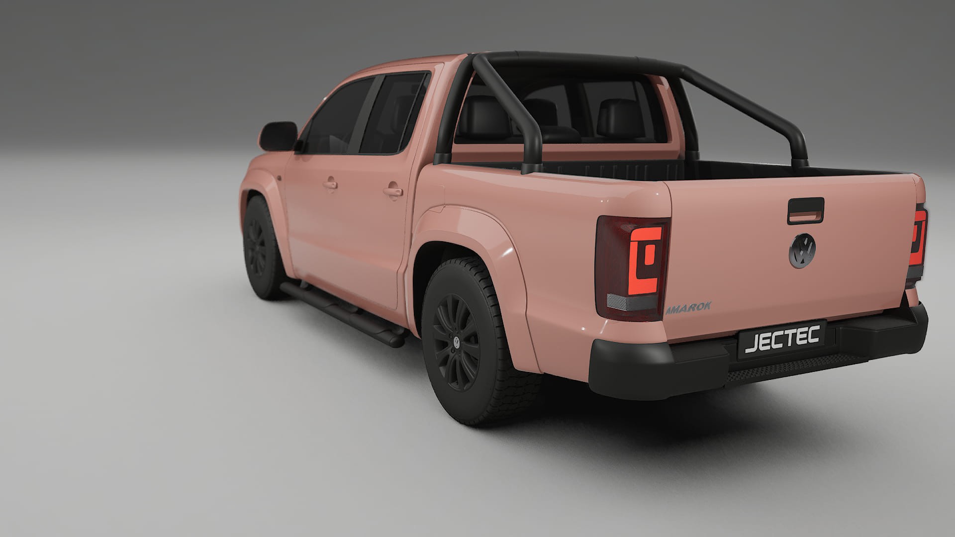 VW Amarok 2H TPU Lackskyddsfilm | BLUSH Färgskiftande PPF – Komplett Förskuret Kit