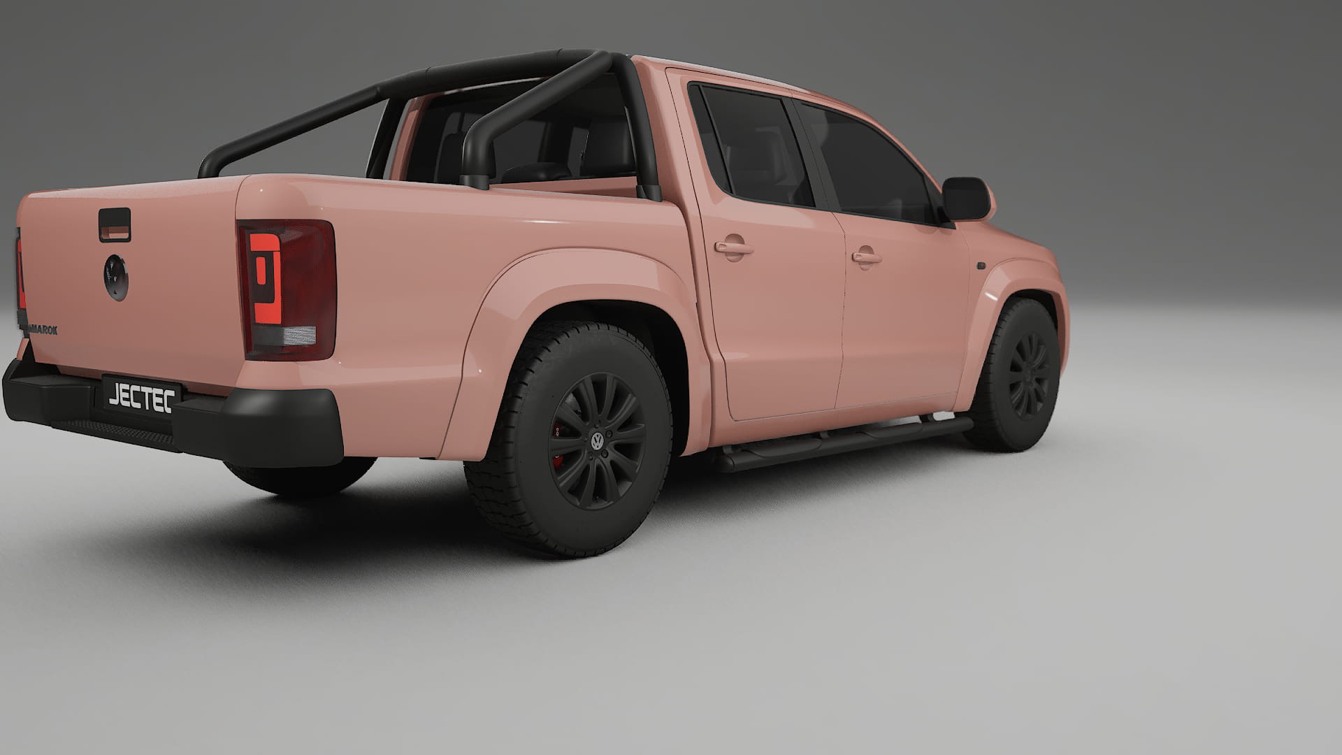 VW Amarok 2H TPU Lackskyddsfilm | BLUSH Färgskiftande PPF – Komplett Förskuret Kit