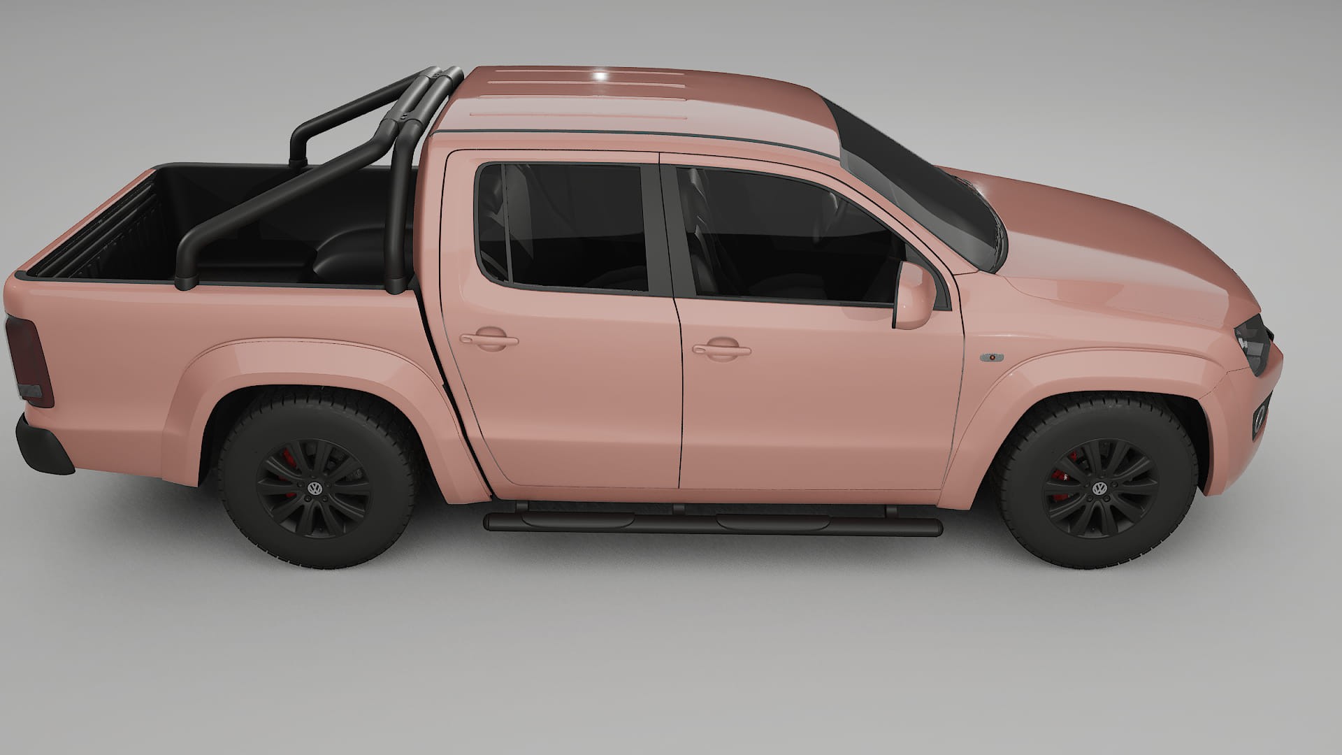 VW Amarok 2H TPU Lackskyddsfilm | BLUSH Färgskiftande PPF – Komplett Förskuret Kit