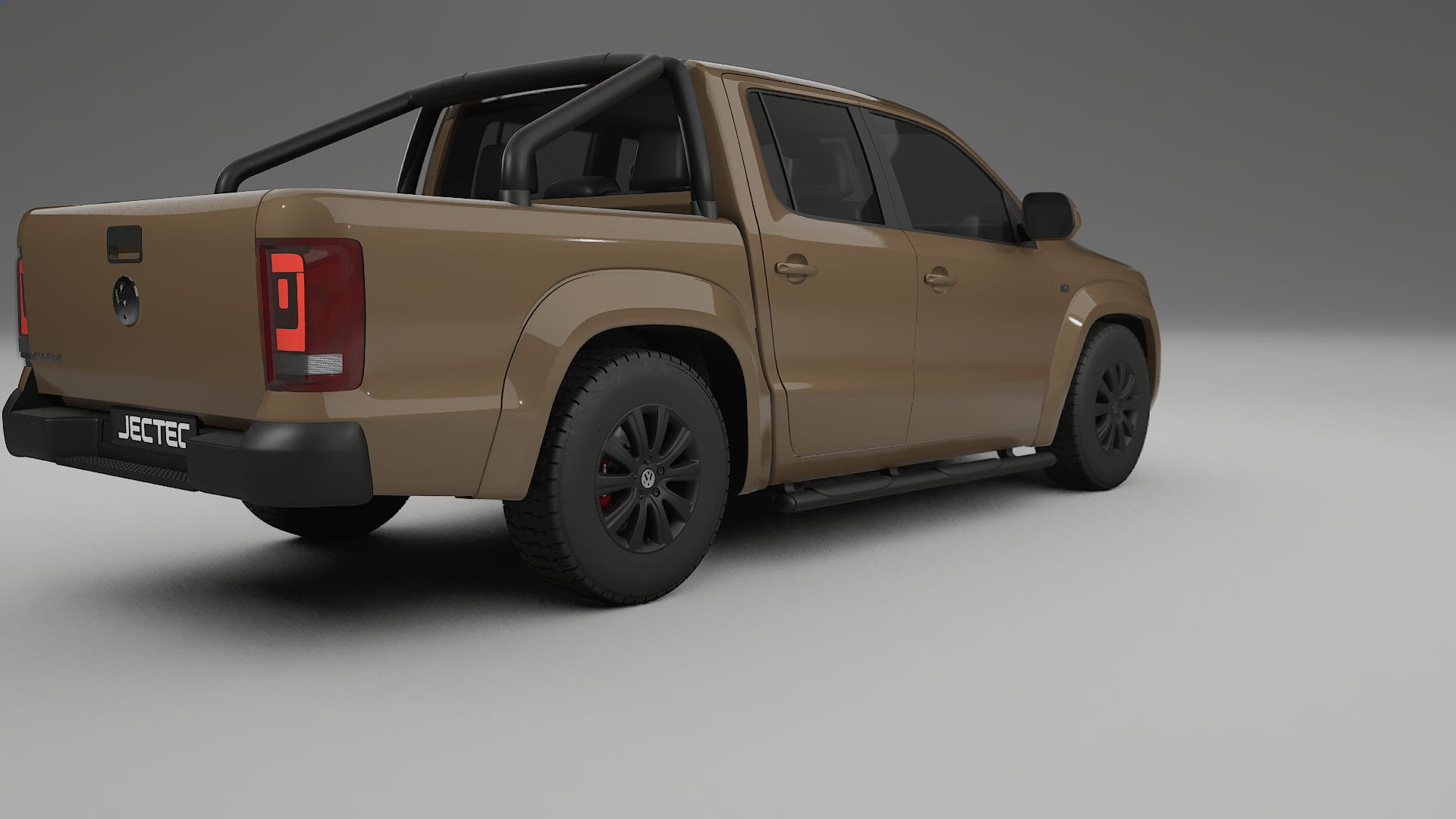 VW Amarok 2H TPU Lackskyddsfilm | SAHARA Färgskiftande PPF – Komplett Förskuret Kit
