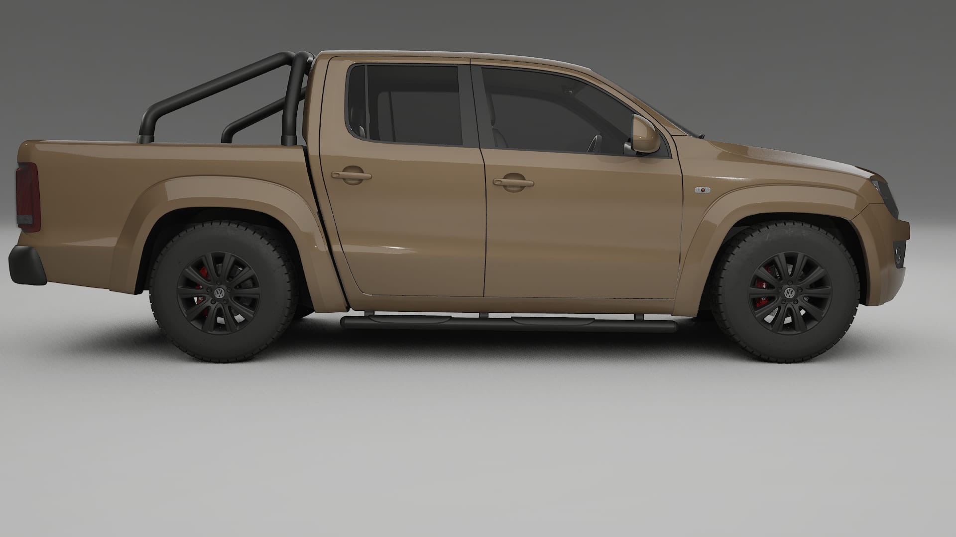 VW Amarok 2H TPU Lackskyddsfilm | SAHARA Färgskiftande PPF – Komplett Förskuret Kit