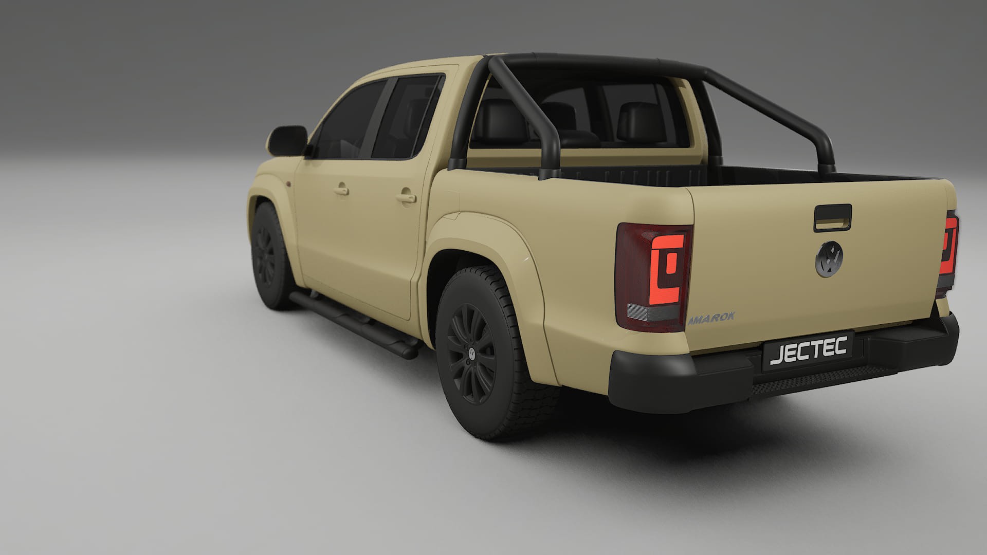 VW Amarok 2H TPU Lackskyddsfilm | SAND Färgskiftande PPF – Komplett Förskuret Kit