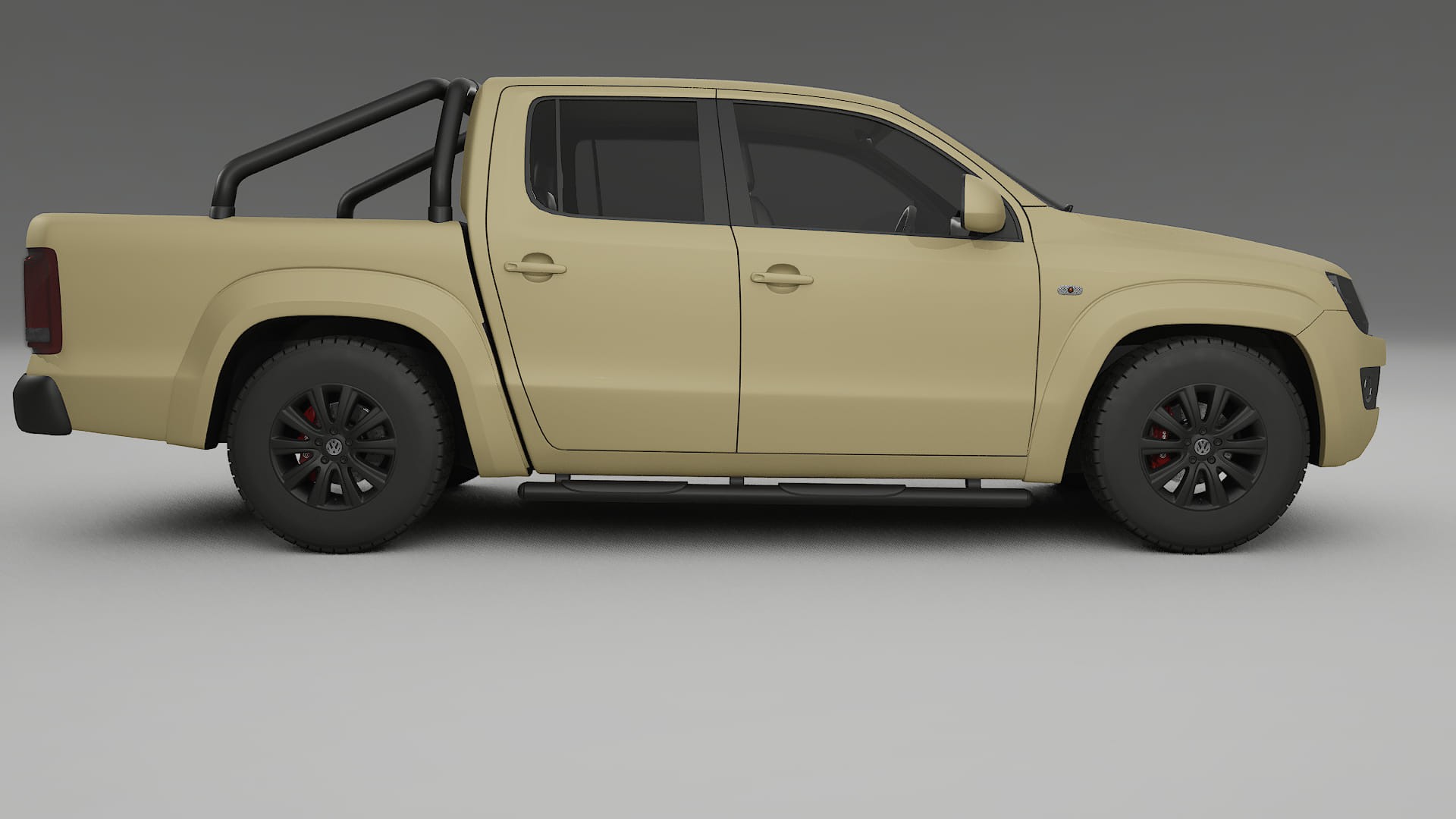 VW Amarok 2H TPU Lackskyddsfilm | SAND Färgskiftande PPF – Komplett Förskuret Kit