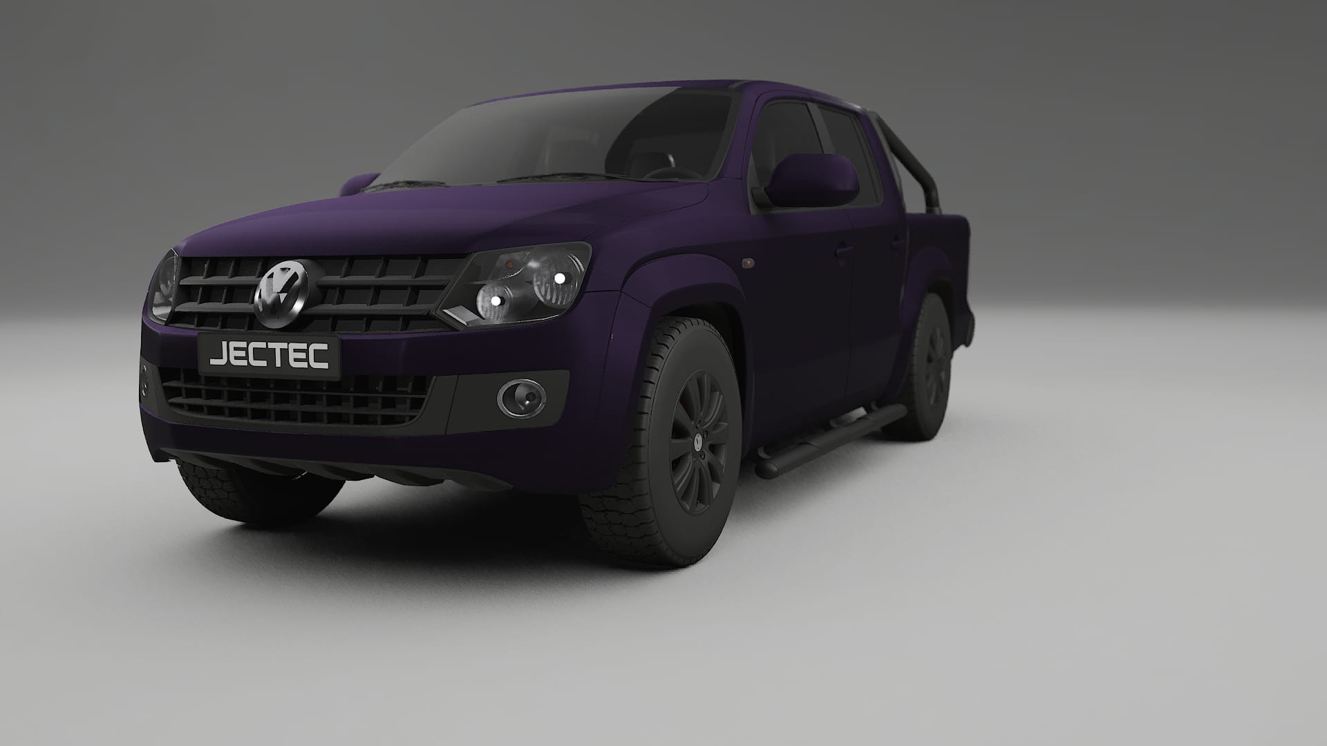 VW Amarok 2H TPU Lackskyddsfilm | VIOLET Färgskiftande PPF – Komplett Förskuret Kit