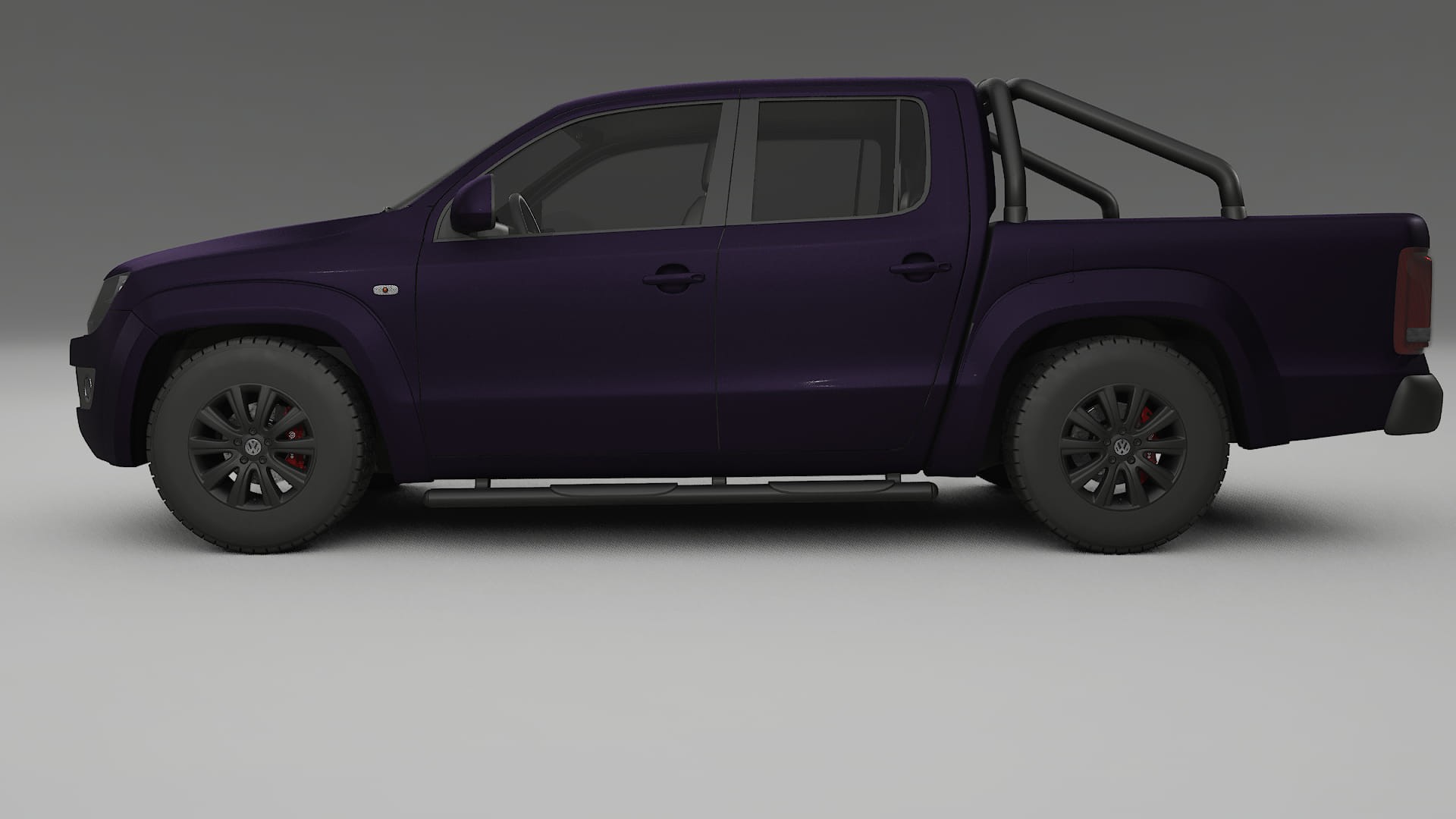 VW Amarok 2H TPU Lackskyddsfilm | VIOLET Färgskiftande PPF – Komplett Förskuret Kit