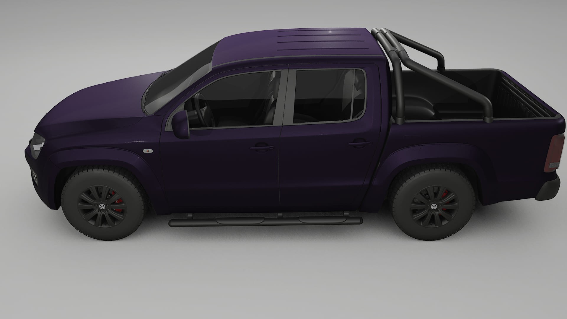 VW Amarok 2H TPU Lackskyddsfilm | VIOLET Färgskiftande PPF – Komplett Förskuret Kit