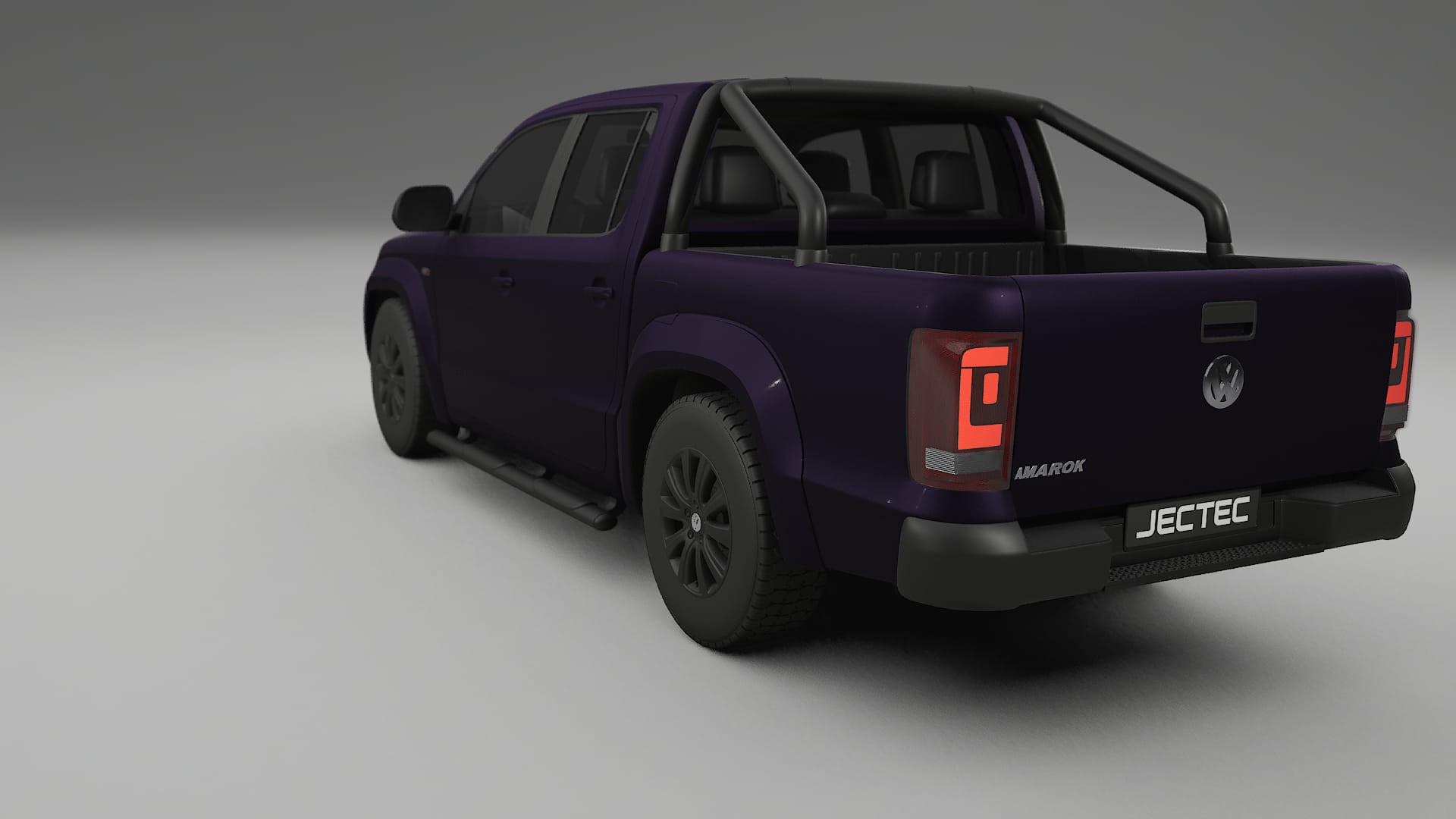 VW Amarok 2H TPU Lackskyddsfilm | VIOLET Färgskiftande PPF – Komplett Förskuret Kit