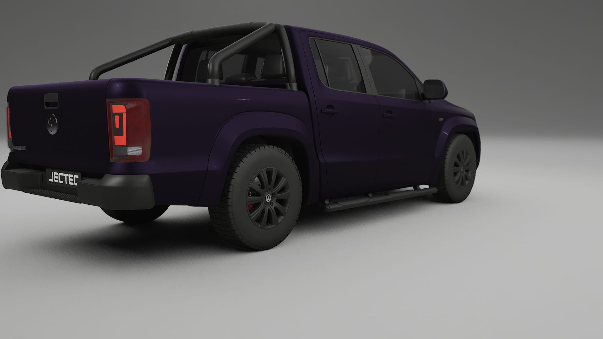 VW Amarok 2H TPU Lackskyddsfilm | VIOLET Färgskiftande PPF – Komplett Förskuret Kit