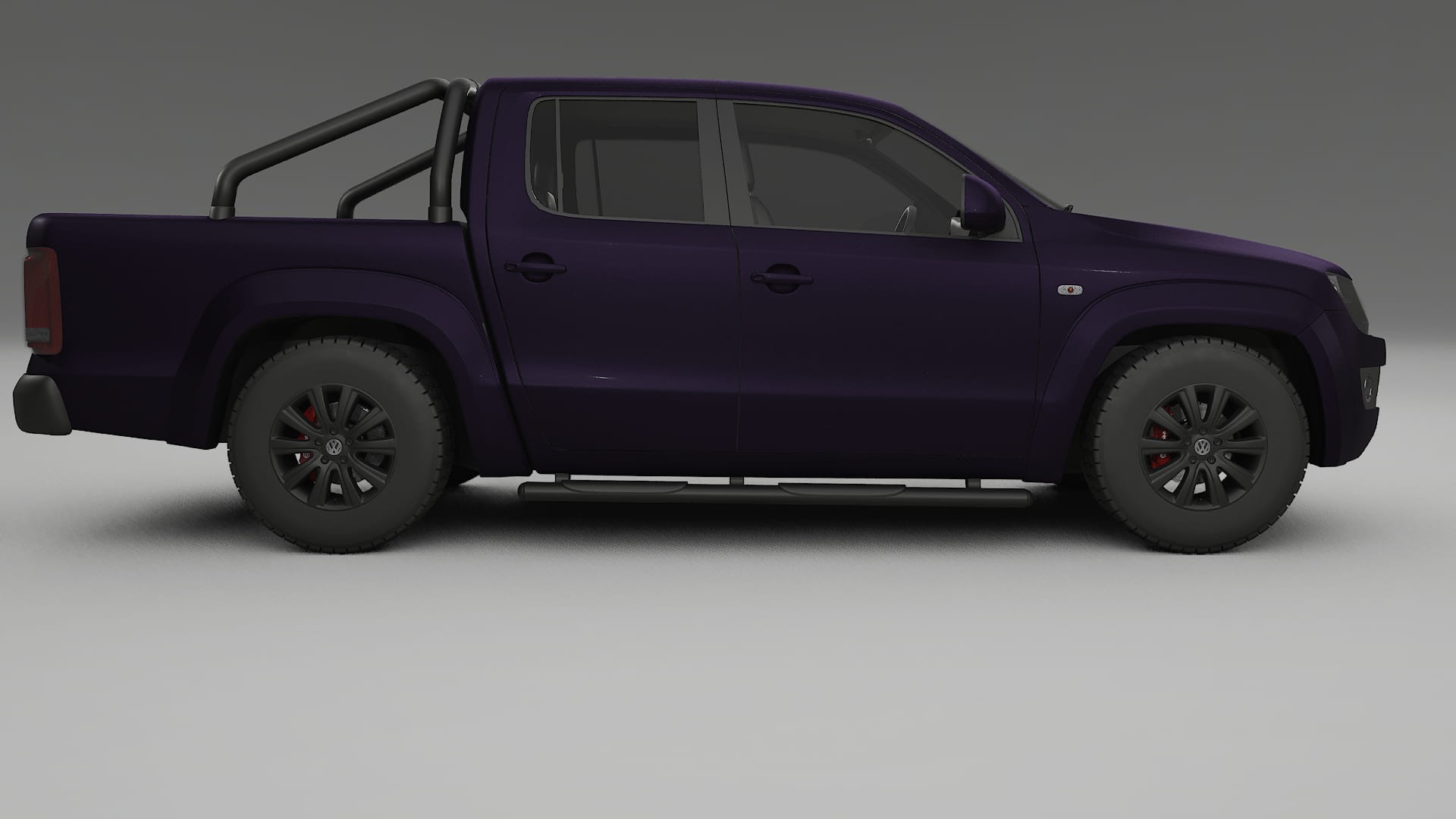 VW Amarok 2H TPU Lackskyddsfilm | VIOLET Färgskiftande PPF – Komplett Förskuret Kit