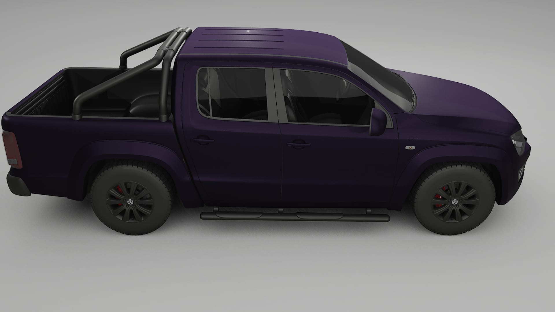 VW Amarok 2H TPU Lackskyddsfilm | VIOLET Färgskiftande PPF – Komplett Förskuret Kit