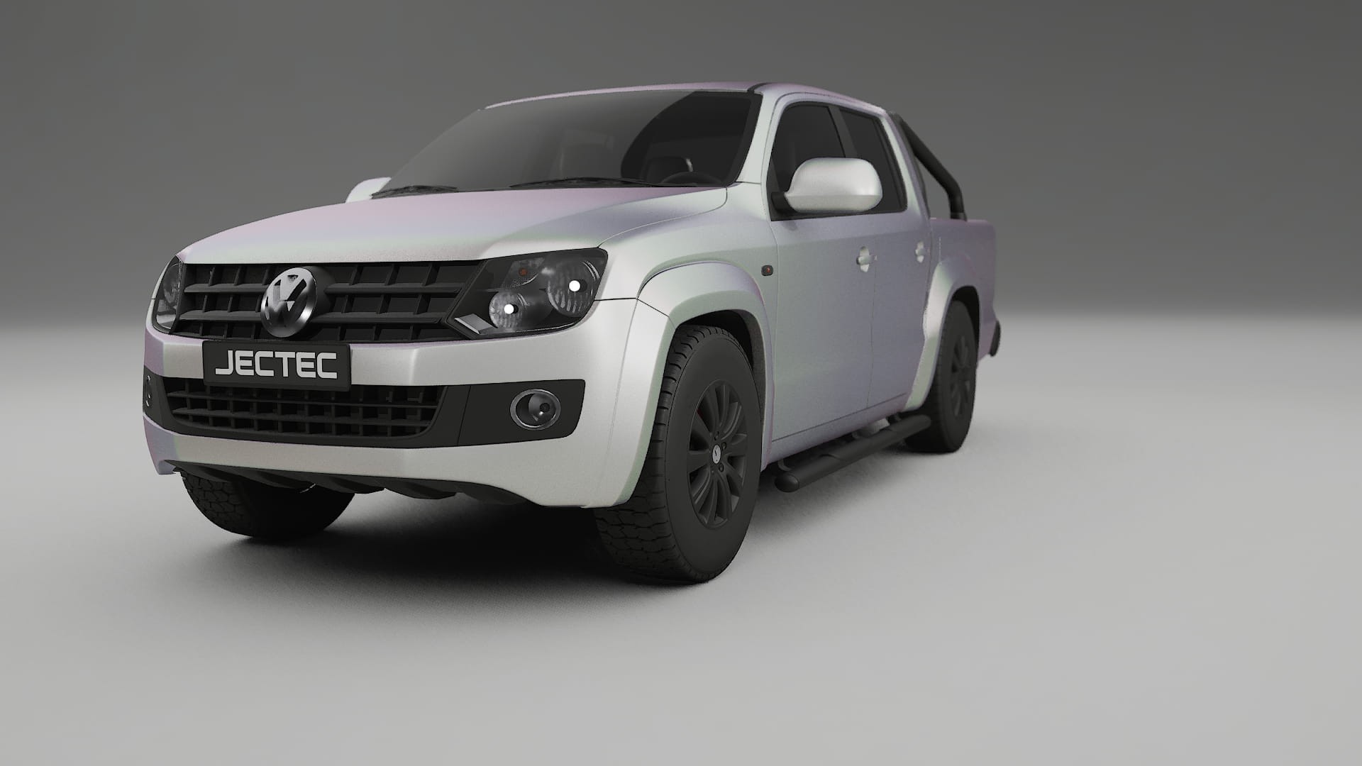 VW Amarok 2H TPU Lackskyddsfilm | NEBULA Färgskiftande PPF – Komplett Förskuret Kit