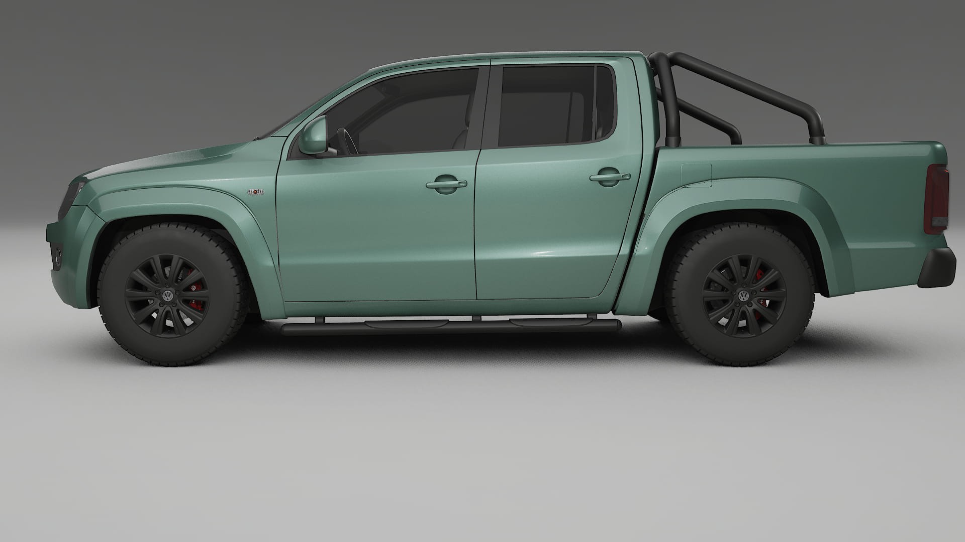 VW Amarok 2H TPU Lackskyddsfilm | EVERGREEN Färgskiftande PPF – Komplett Förskuret Kit