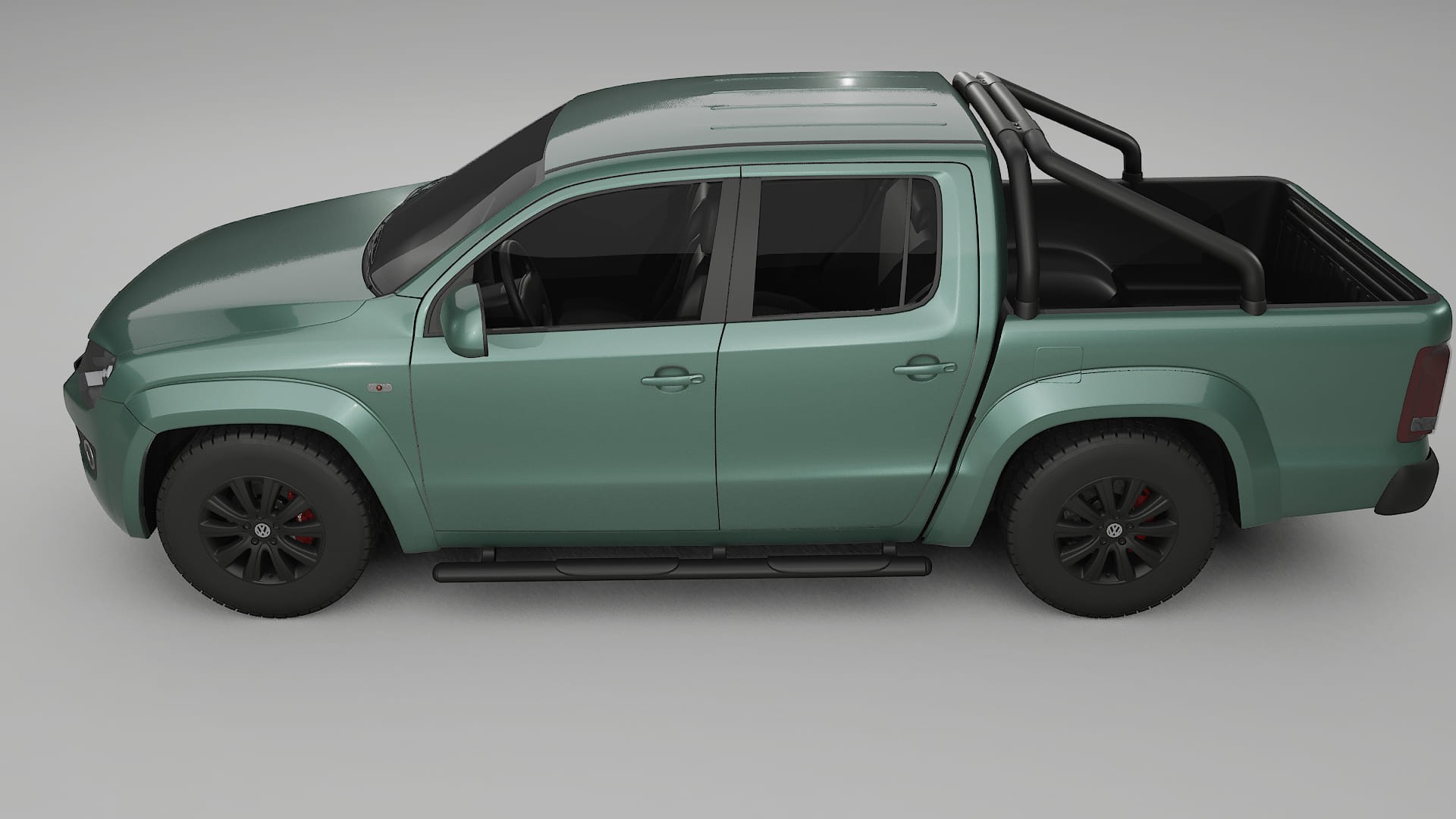 VW Amarok 2H TPU Lackskyddsfilm | EVERGREEN Färgskiftande PPF – Komplett Förskuret Kit