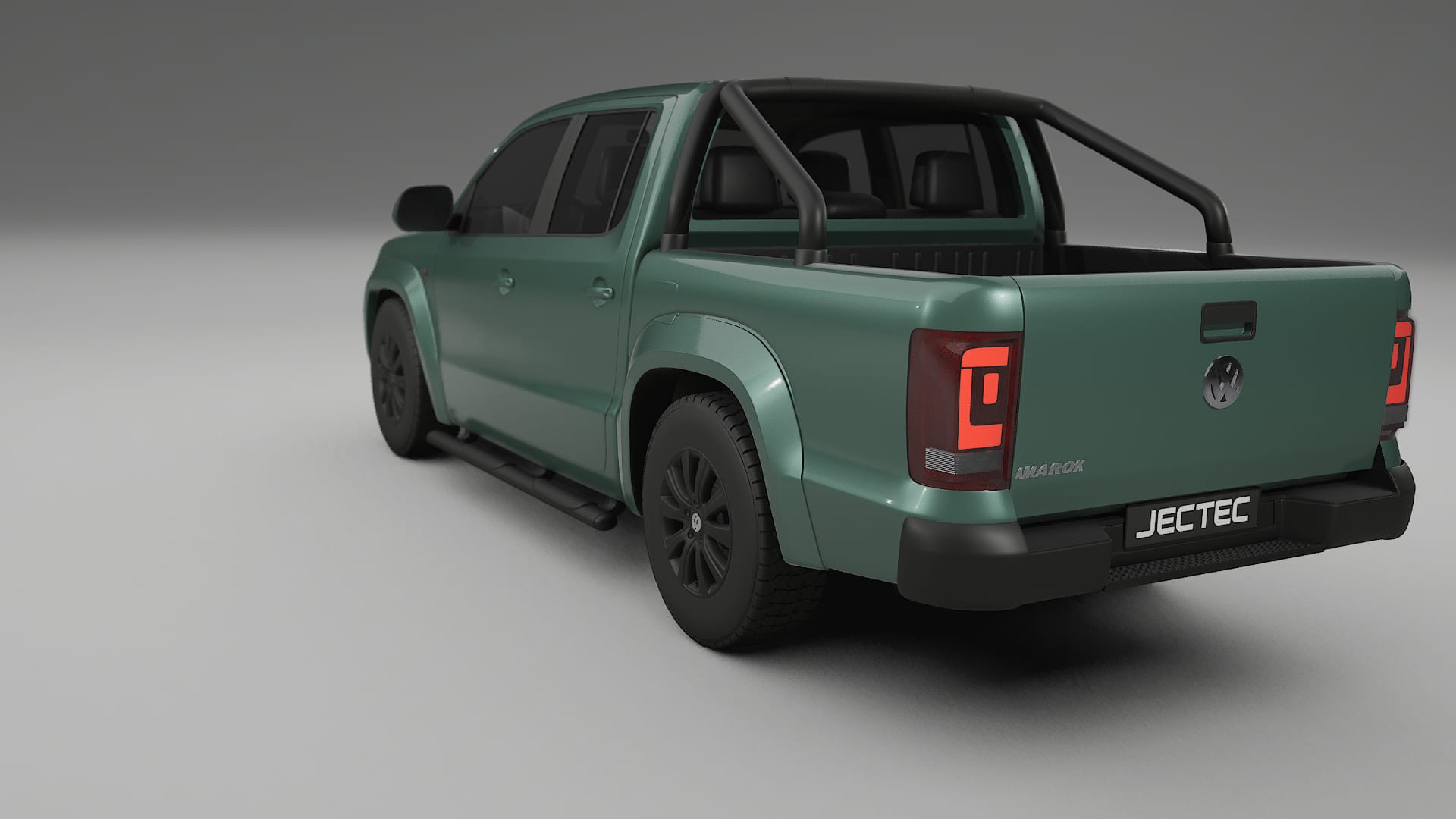 VW Amarok 2H TPU Lackskyddsfilm | EVERGREEN Färgskiftande PPF – Komplett Förskuret Kit