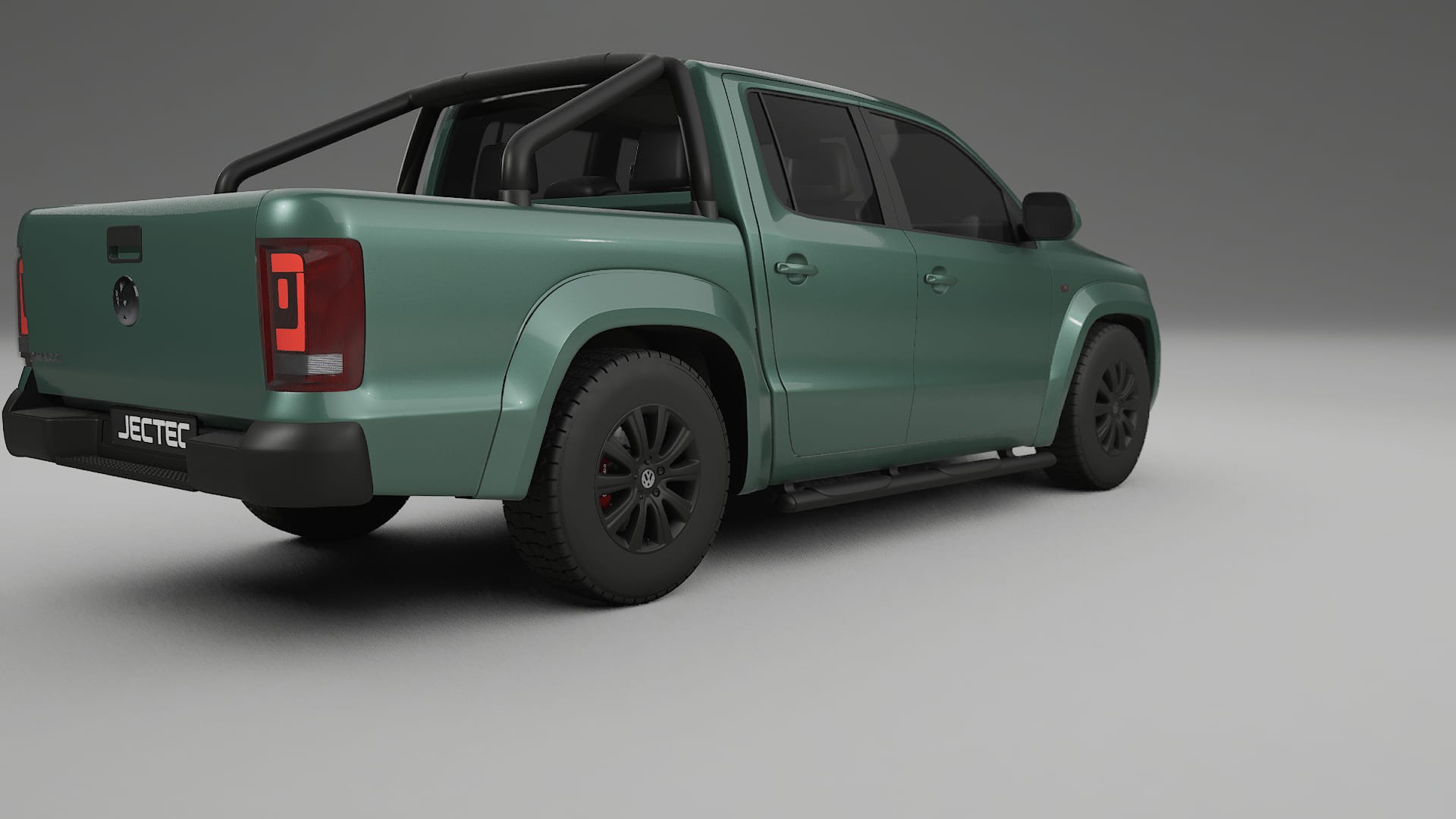 VW Amarok 2H TPU Lackskyddsfilm | EVERGREEN Färgskiftande PPF – Komplett Förskuret Kit