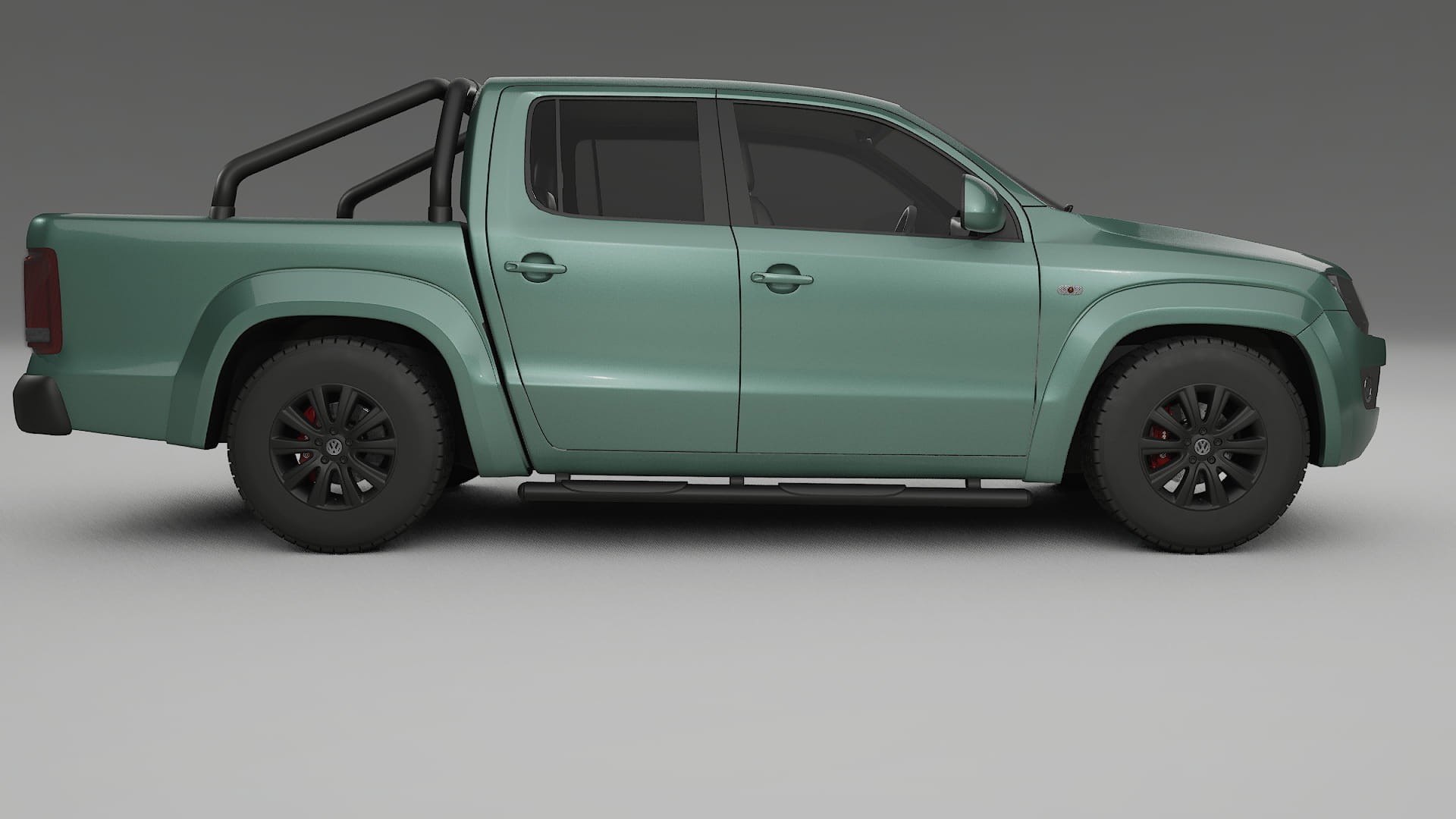 VW Amarok 2H TPU Lackskyddsfilm | EVERGREEN Färgskiftande PPF – Komplett Förskuret Kit