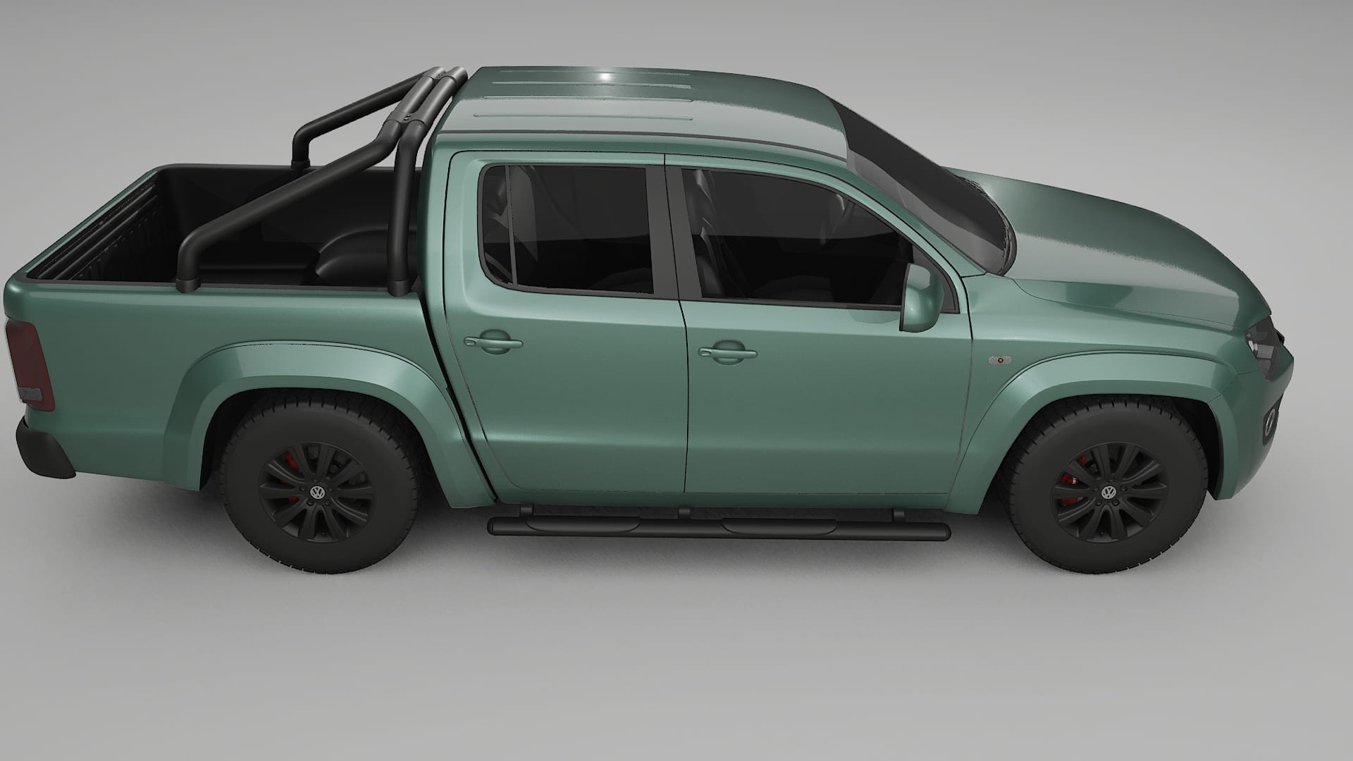 VW Amarok 2H TPU Lackskyddsfilm | EVERGREEN Färgskiftande PPF – Komplett Förskuret Kit