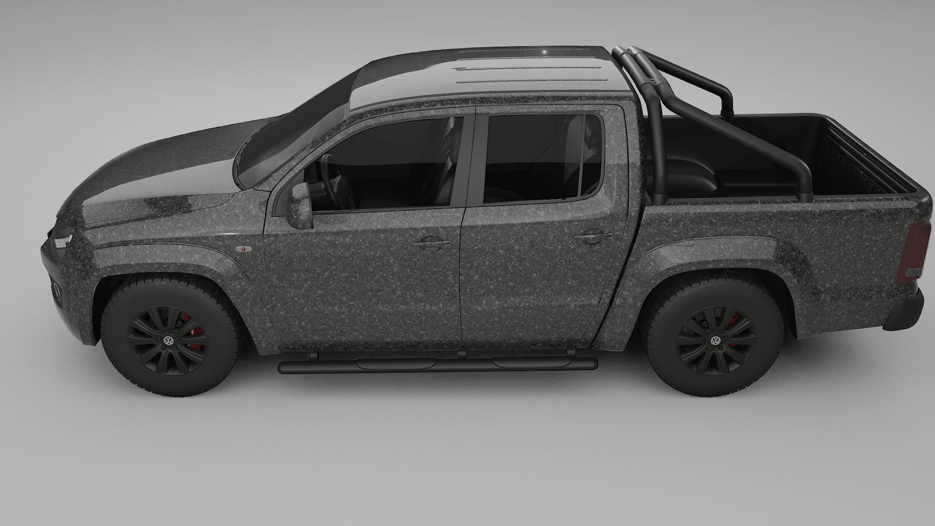 VW Amarok 2H TPU Lackskyddsfilm | FORGED S Färgskiftande PPF – Komplett Förskuret Kit