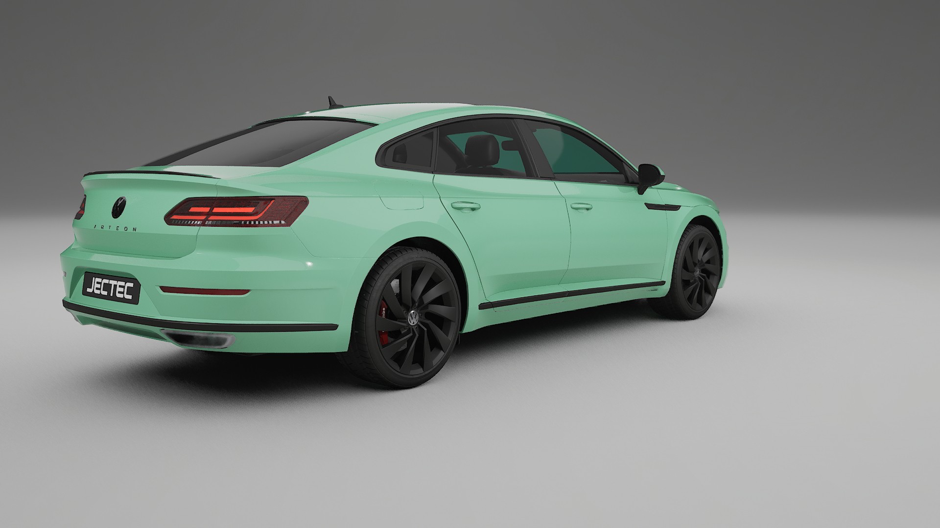 VW Arteon R 3H prefacelift pre LCI TPU Lackskyddsfilm | DUSTY Färgskiftande PPF – Komplett Förskuret Kit