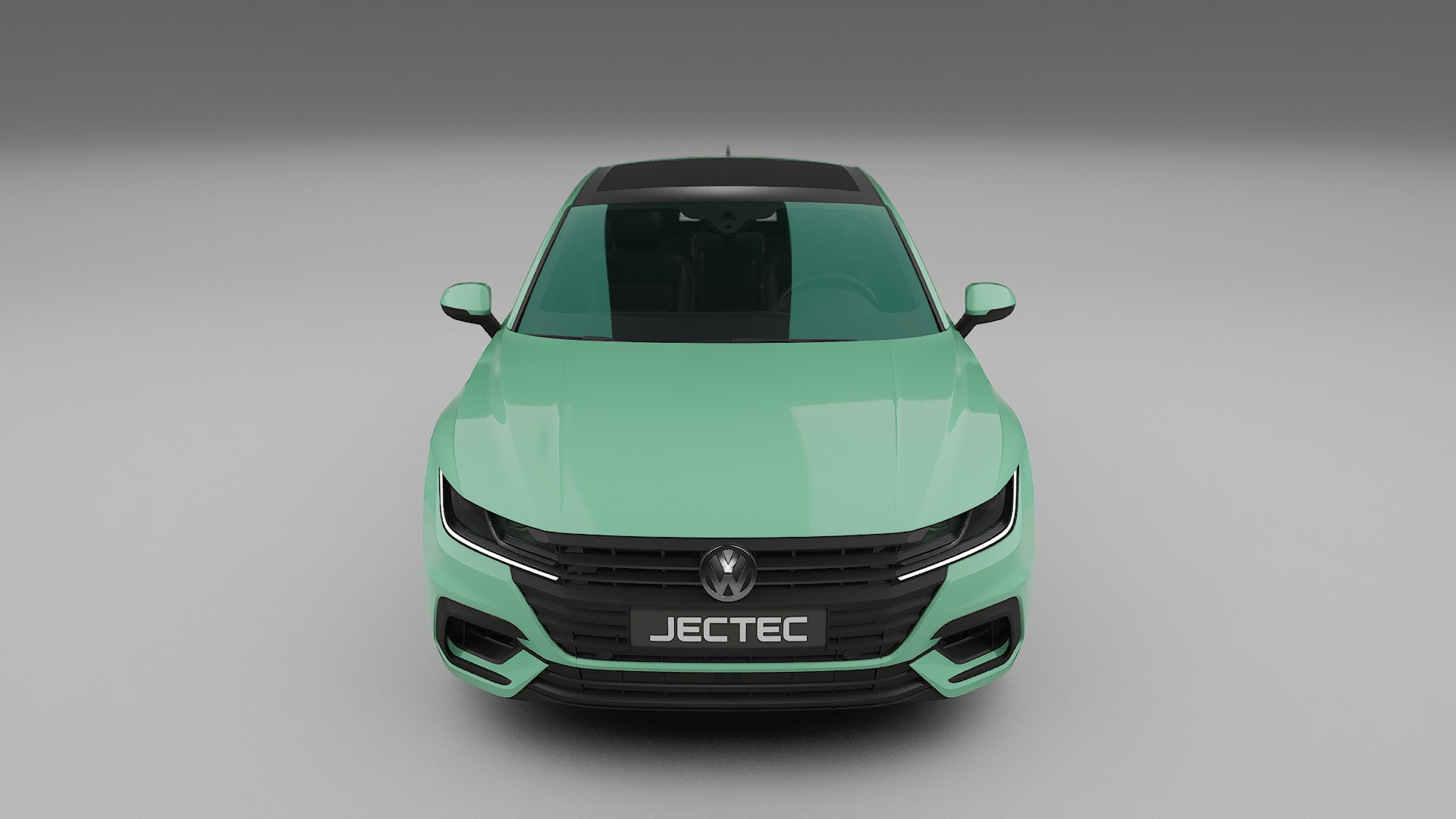 VW Arteon R 3H prefacelift pre LCI TPU Lackskyddsfilm | DUSTY Färgskiftande PPF – Komplett Förskuret Kit