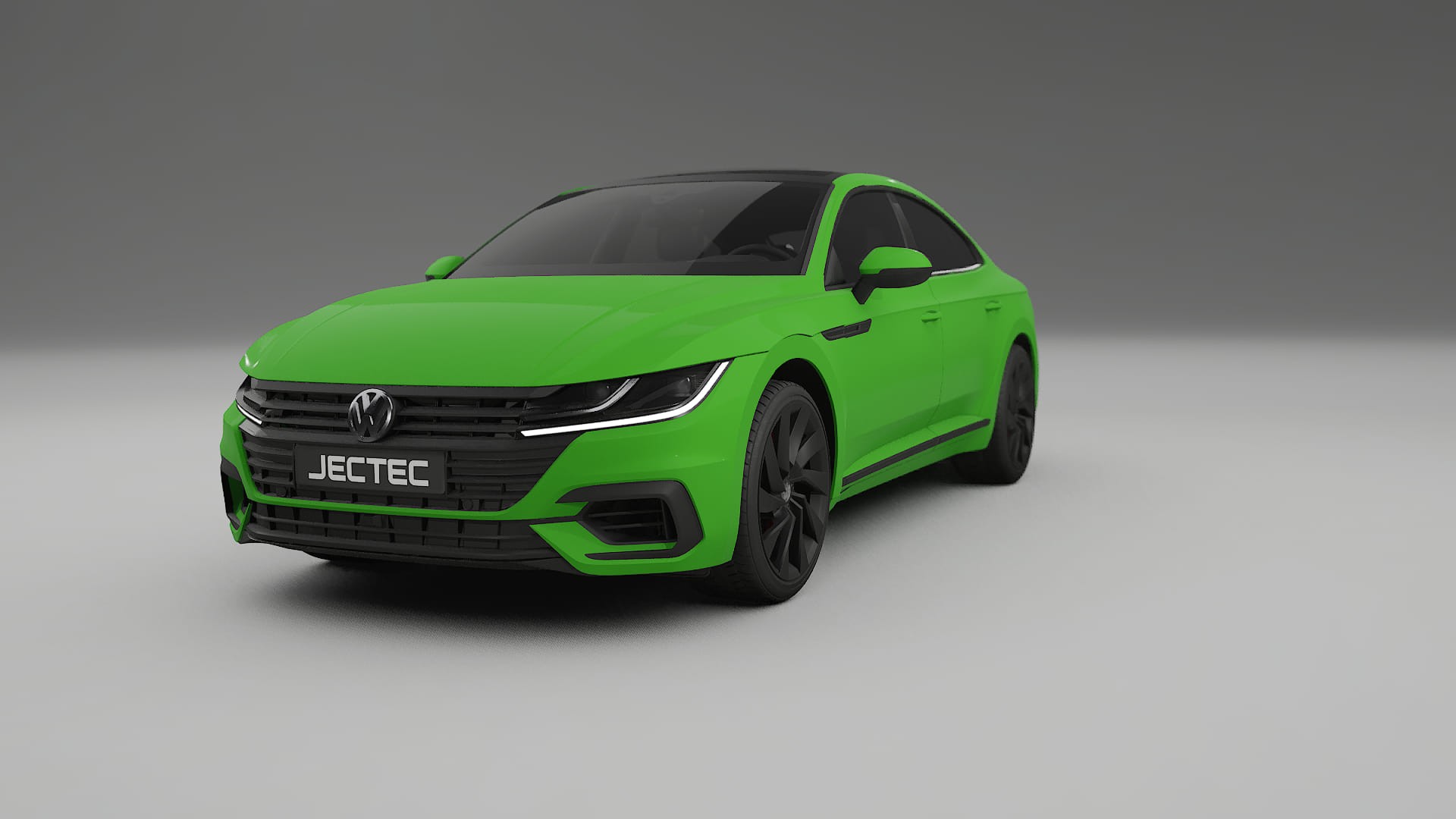 VW Arteon R 3H prefacelift pre LCI TPU Lackskyddsfilm | VENOM Färgskiftande PPF – Komplett Förskuret Kit