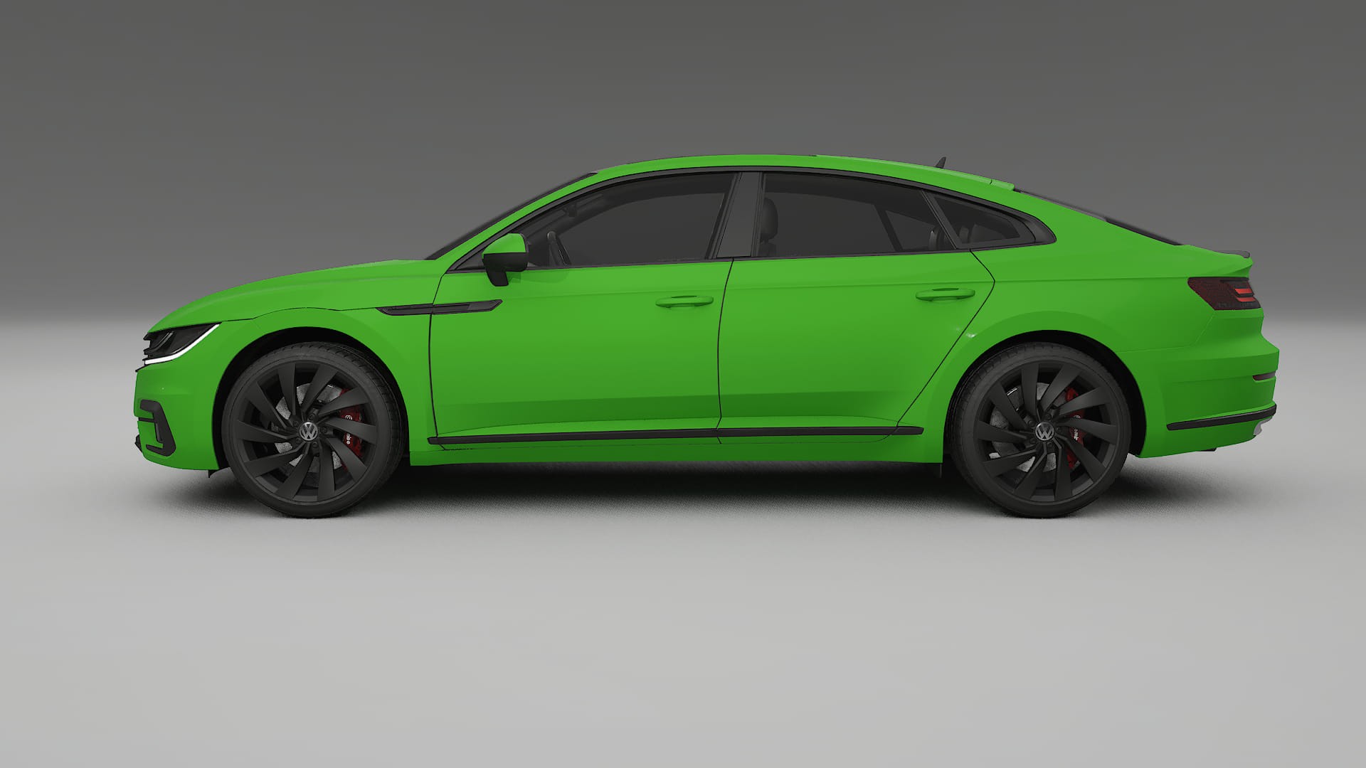 VW Arteon R 3H prefacelift pre LCI TPU Lackskyddsfilm | VENOM Färgskiftande PPF – Komplett Förskuret Kit