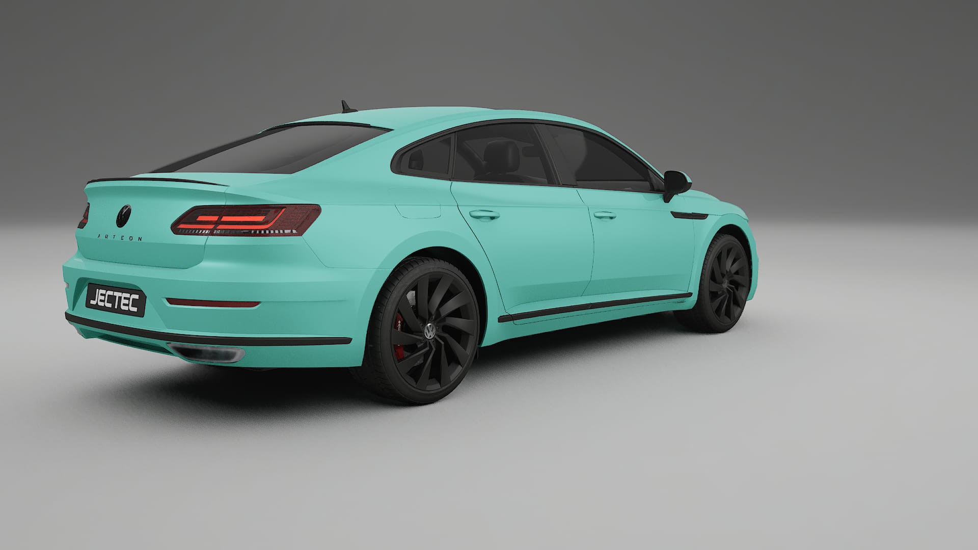 VW Arteon R 3H prefacelift pre LCI TPU Lackskyddsfilm | FROST Färgskiftande PPF – Komplett Förskuret Kit
