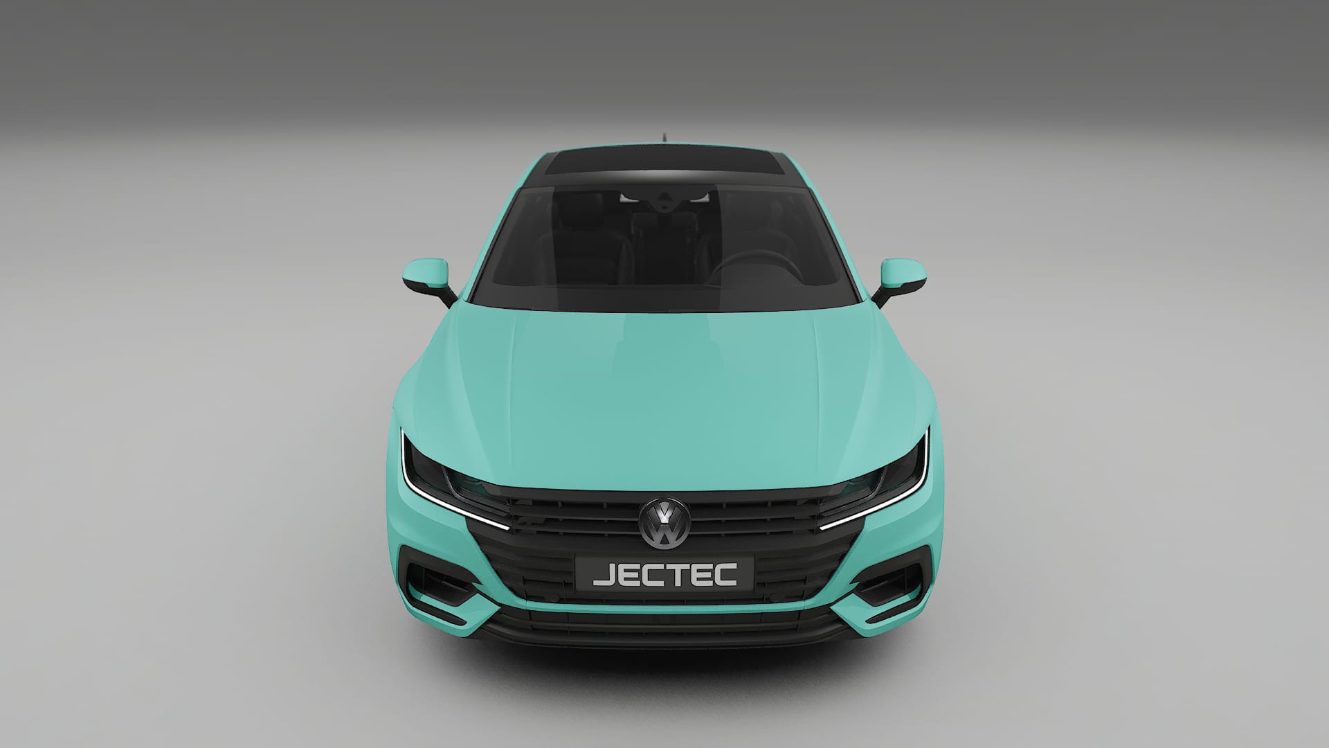 VW Arteon R 3H prefacelift pre LCI TPU Lackskyddsfilm | FROST Färgskiftande PPF – Komplett Förskuret Kit