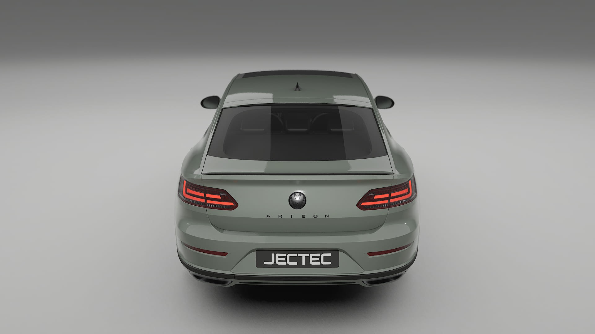 VW Arteon R 3H prefacelift pre LCI TPU Lackskyddsfilm | SLATE Färgskiftande PPF – Komplett Förskuret Kit