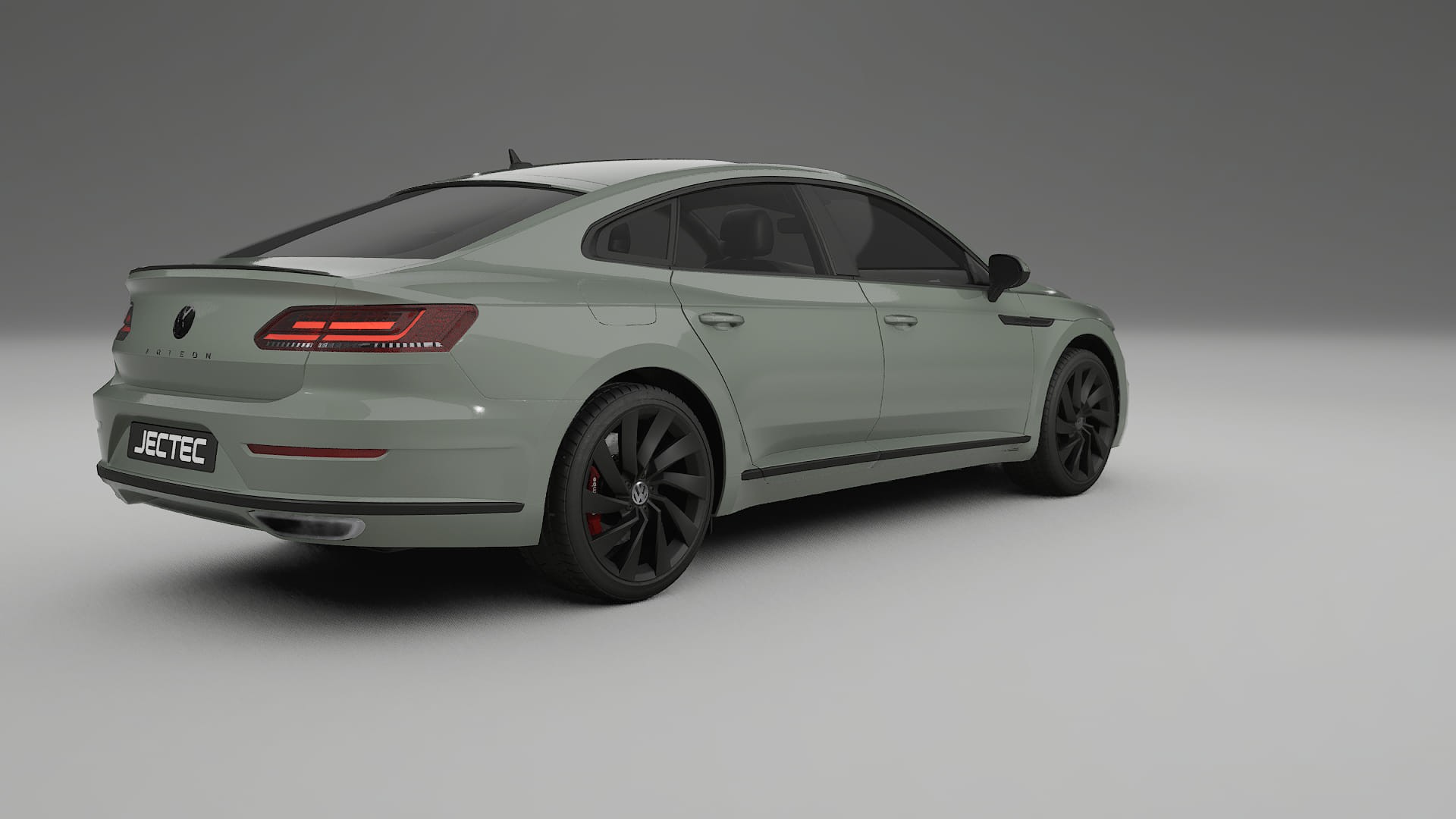 VW Arteon R 3H prefacelift pre LCI TPU Lackskyddsfilm | SLATE Färgskiftande PPF – Komplett Förskuret Kit
