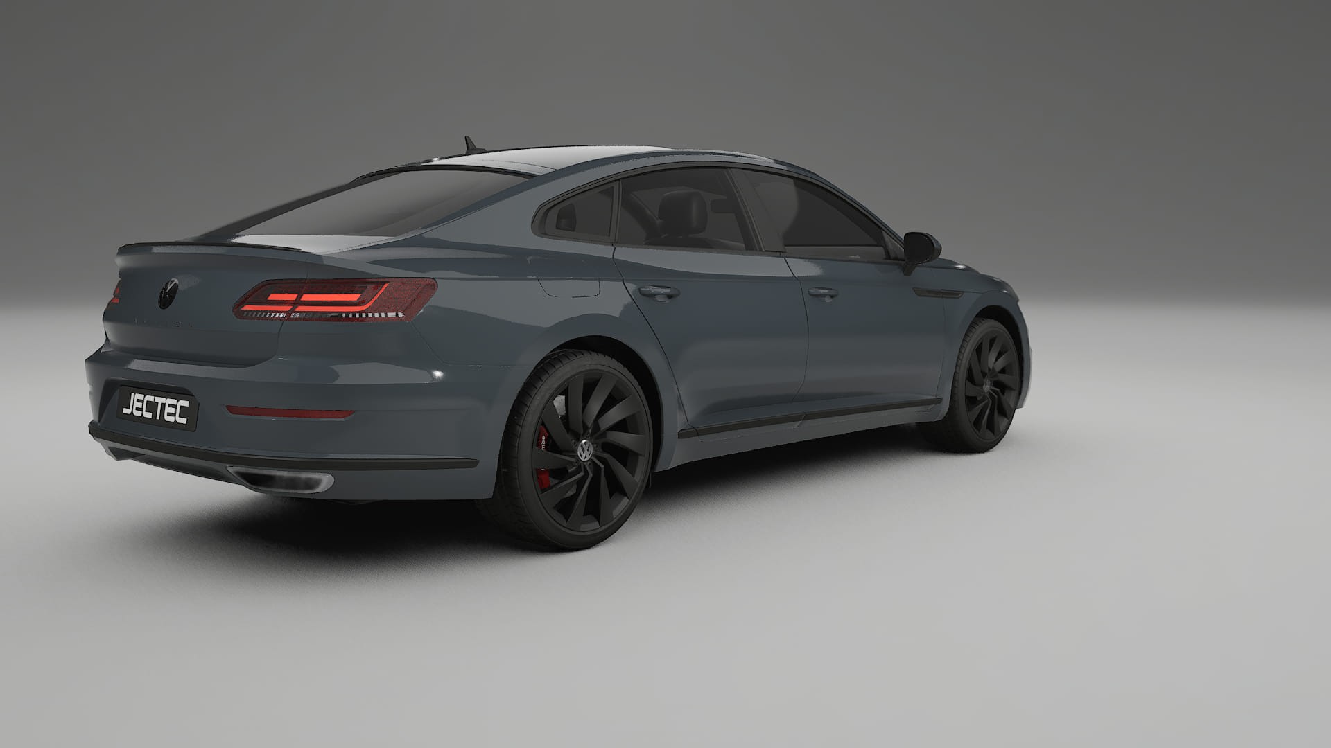 VW Arteon R 3H prefacelift pre LCI TPU Lackskyddsfilm | GRANITE Färgskiftande PPF – Komplett Förskuret Kit