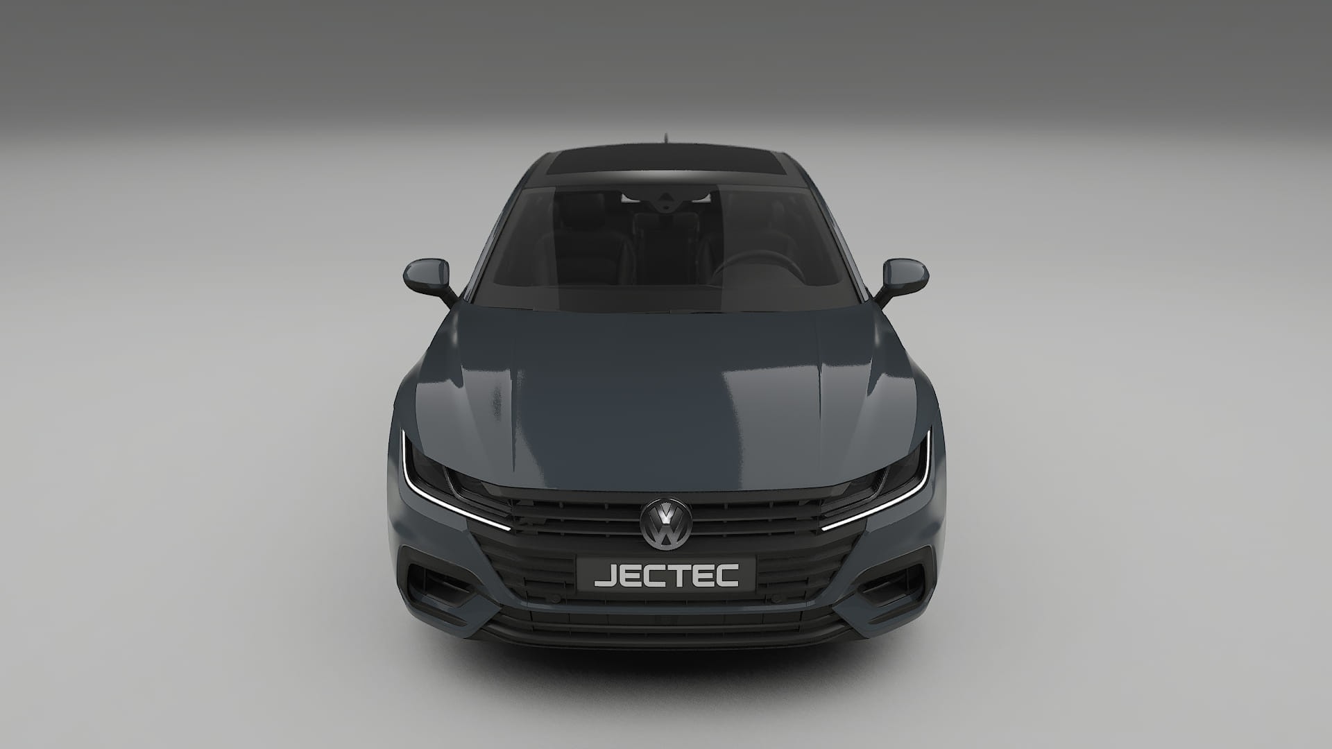VW Arteon R 3H prefacelift pre LCI TPU Lackskyddsfilm | GRANITE Färgskiftande PPF – Komplett Förskuret Kit
