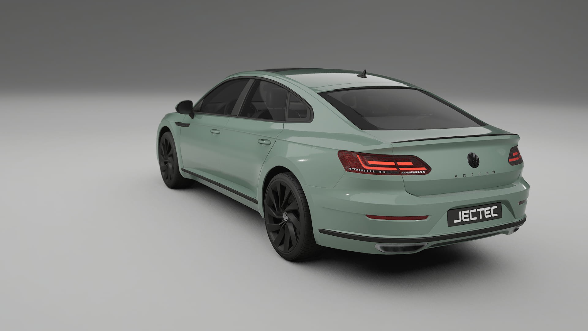 VW Arteon R 3H prefacelift pre LCI TPU Lackskyddsfilm | CINDER Färgskiftande PPF – Komplett Förskuret Kit