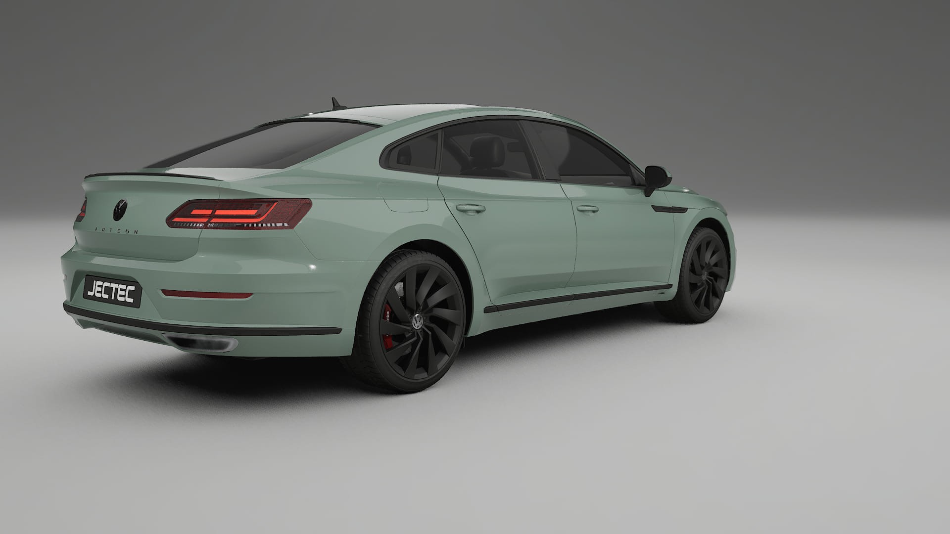 VW Arteon R 3H prefacelift pre LCI TPU Lackskyddsfilm | CINDER Färgskiftande PPF – Komplett Förskuret Kit