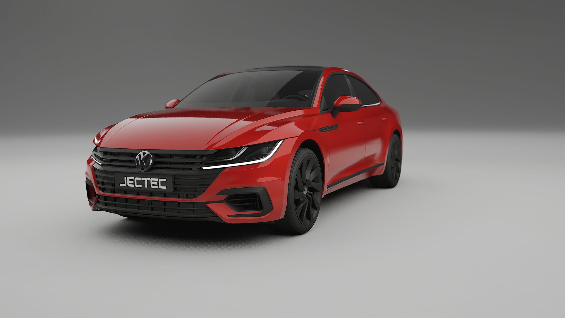VW Arteon R 3H prefacelift pre LCI TPU Lackskyddsfilm | BLAZE Färgskiftande PPF – Komplett Förskuret Kit